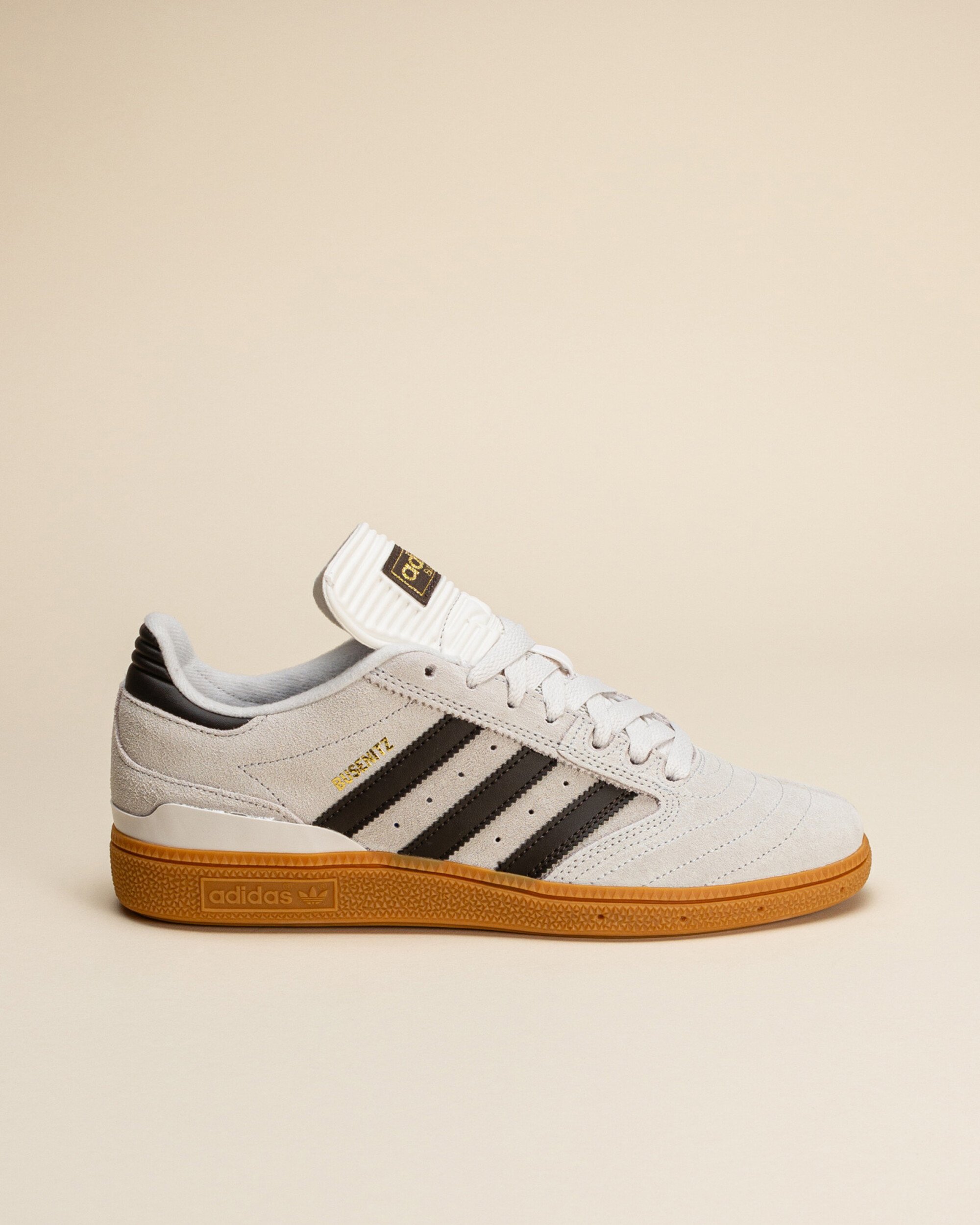 Adidas Busenitz - Crystal White/ Shadow Olive/ Gum