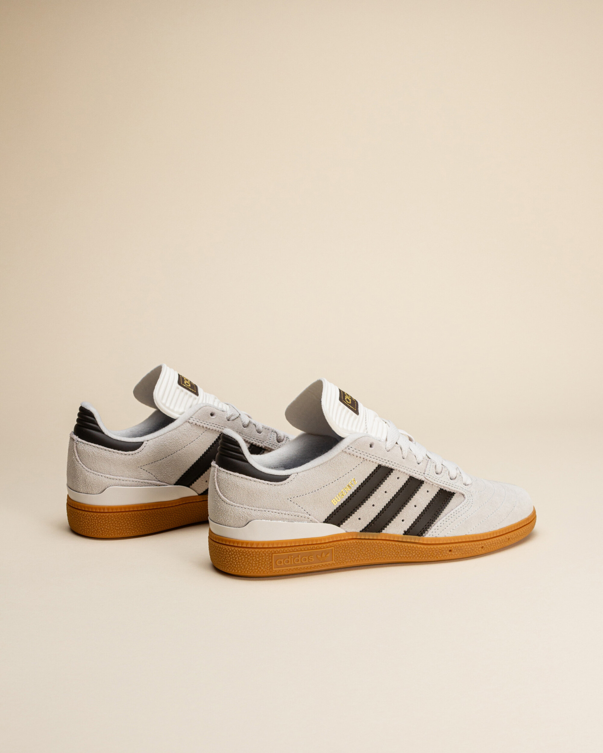 Adidas Busenitz - Crystal White/ Shadow Olive/ Gum