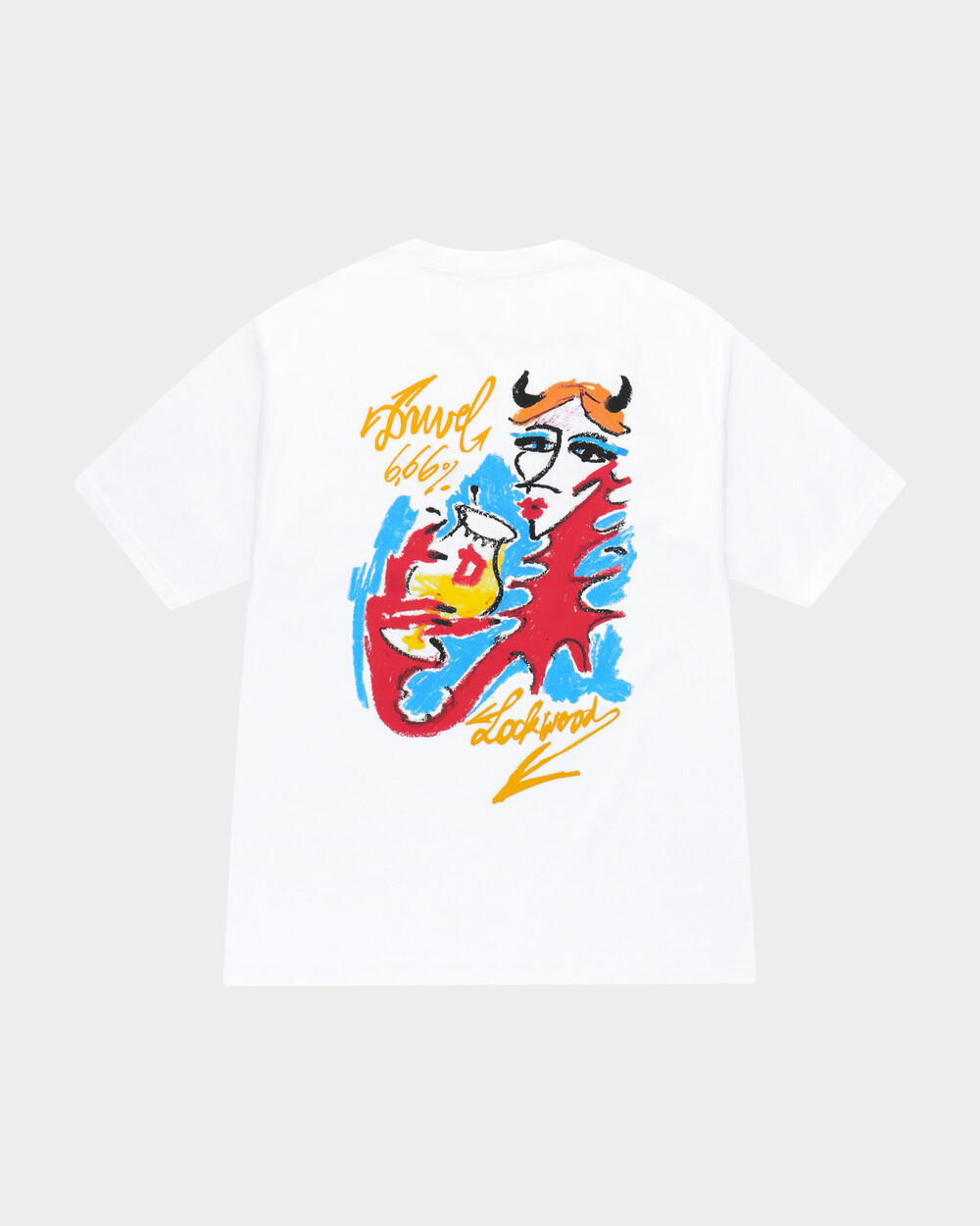 Lockwood X Duvel 666 Backprint T-Shirt - White