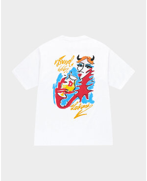 Lockwood X Duvel 666 Backprint T-Shirt - White