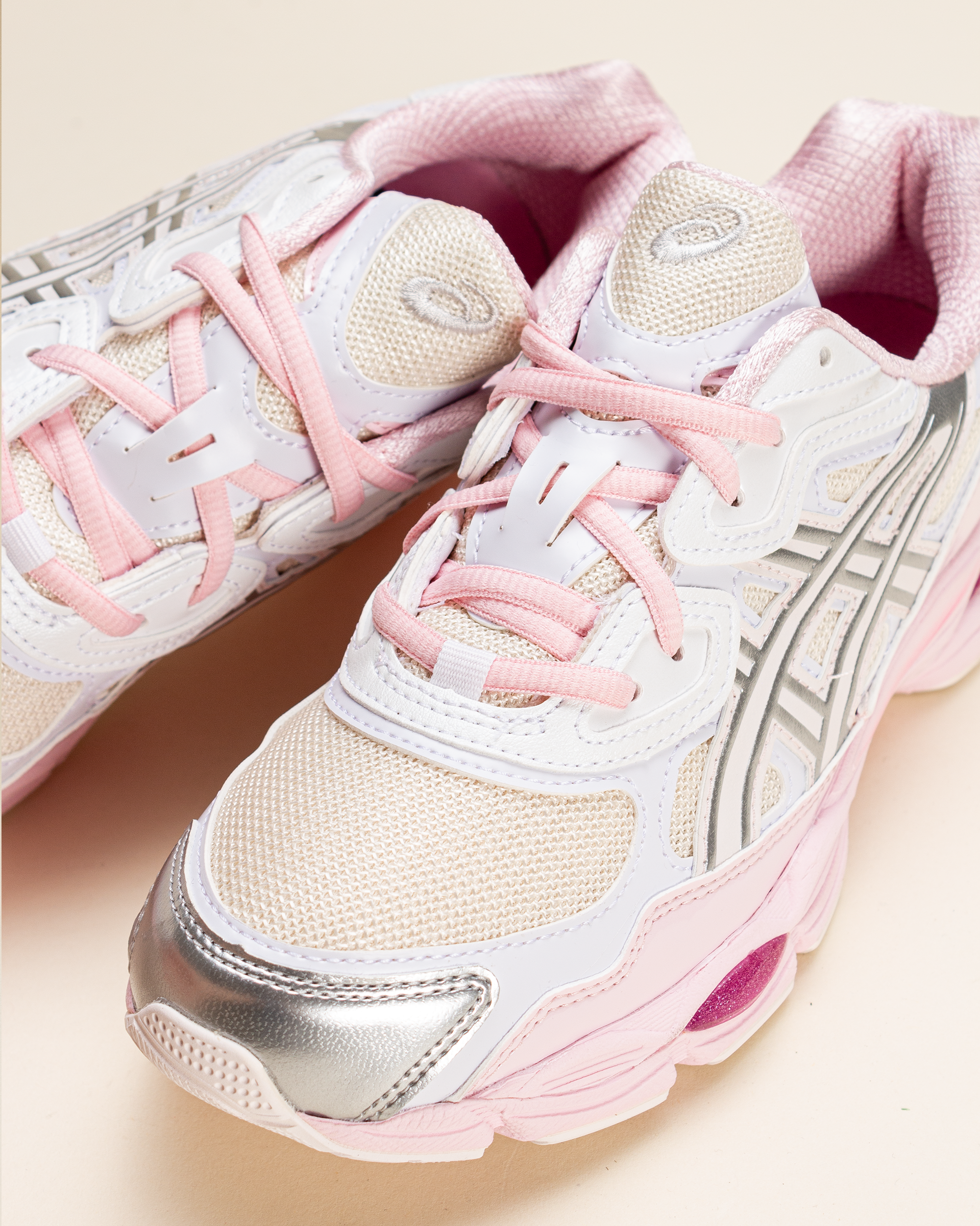 Asics Gel-NYC by Kicki Yang Zhang - Pink / Cream / Pure Silver