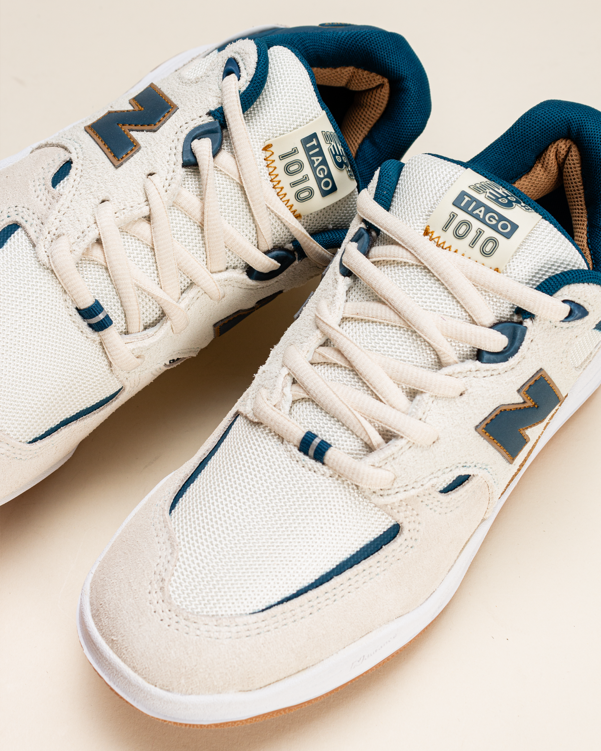 New Balance Numeric Tiago Lemos 1010 Cream/Teal