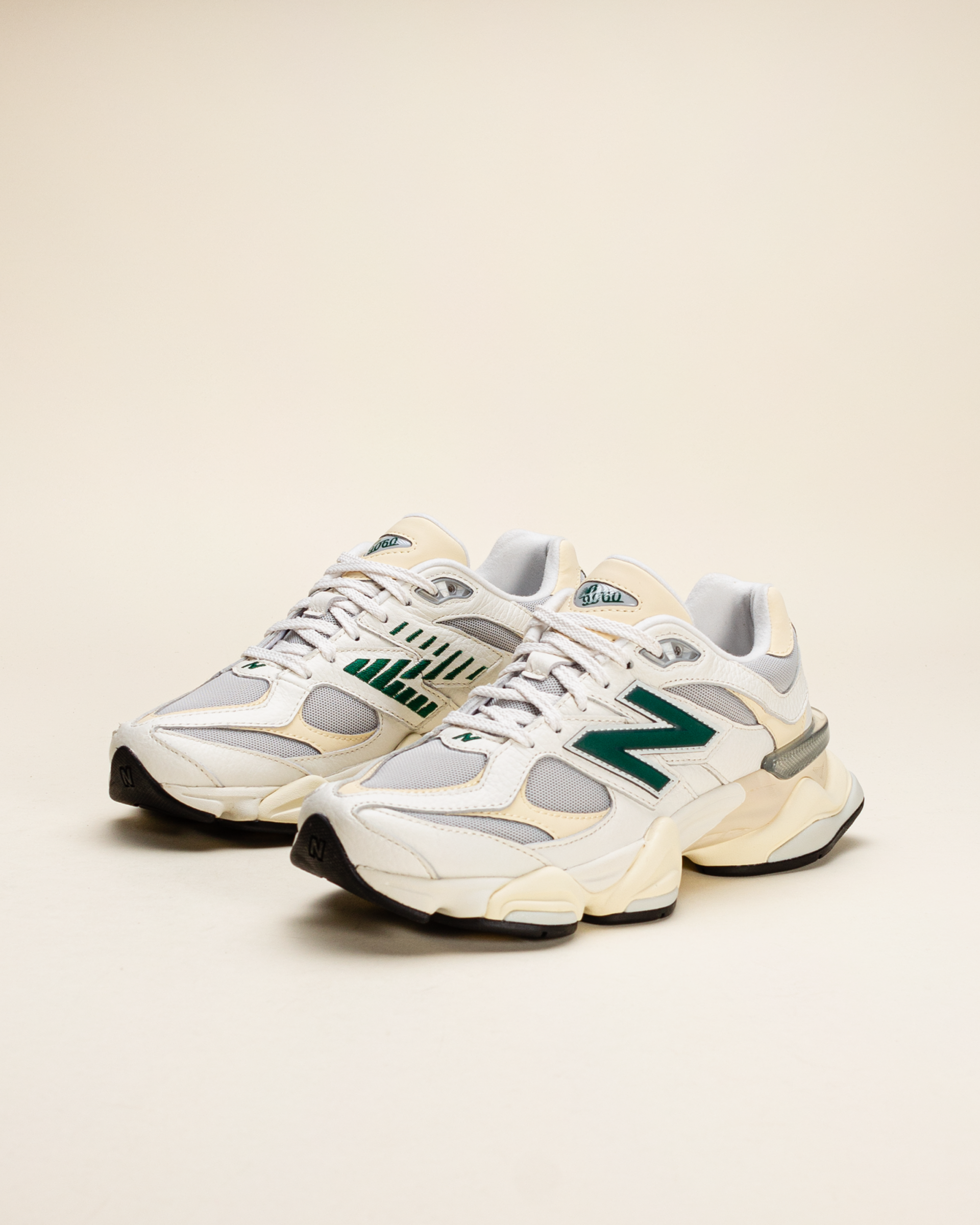 New Balance U9060V1 Sea Salt with Marsh Green and Calcium
