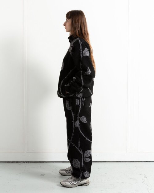 Heresy Heresy Bramble Teddy Pants - Black / Floral Grey