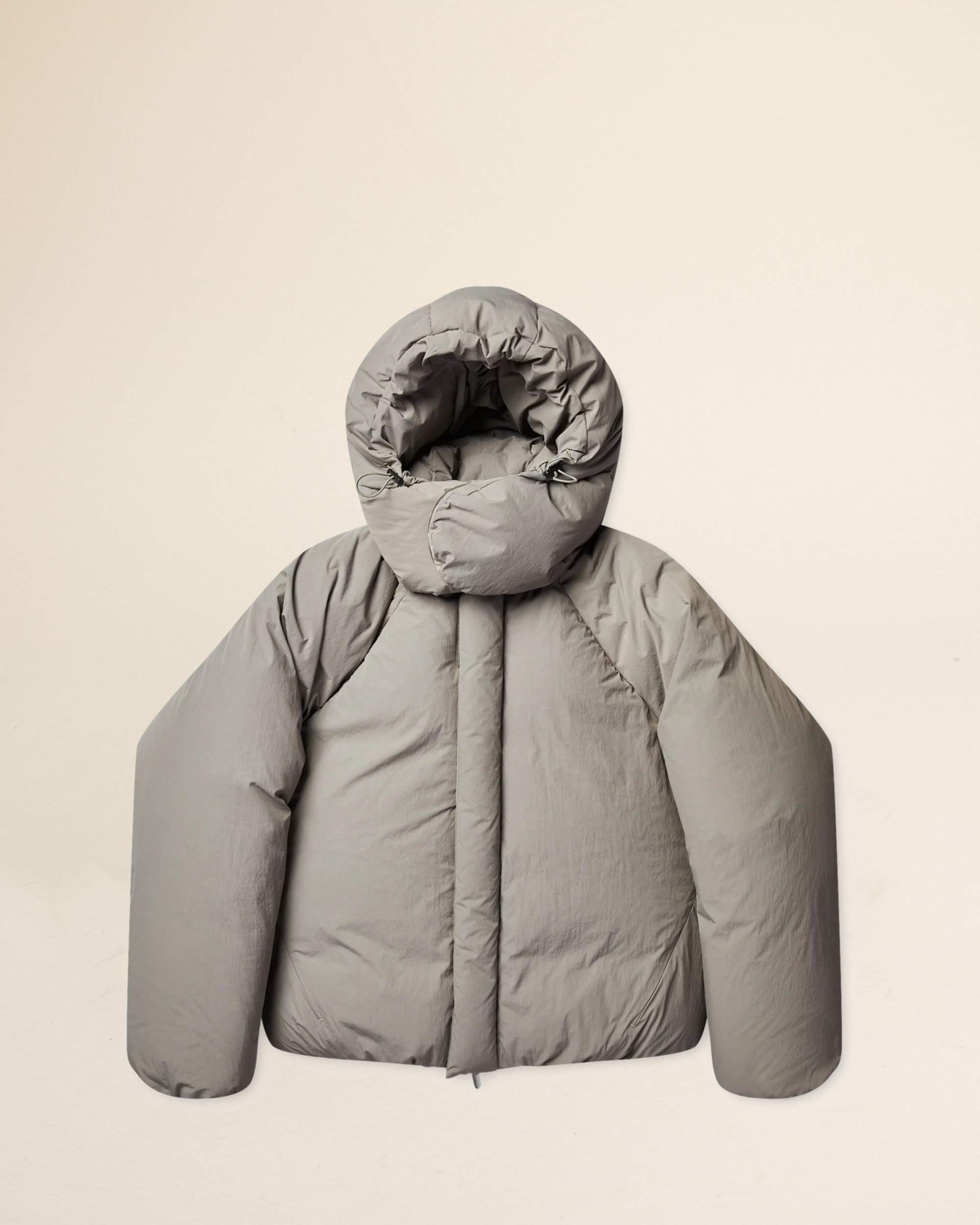 Seventh Space Coat Puffer Jacket - Stone