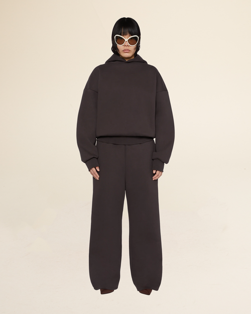 Seventh Seventh V2 Stacks Sweat Pants - Coffee