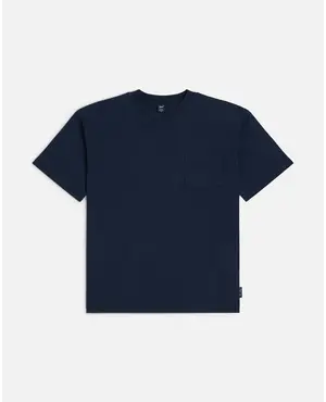 Patta Basic Washed Pocket T-Shirt - Black Iris