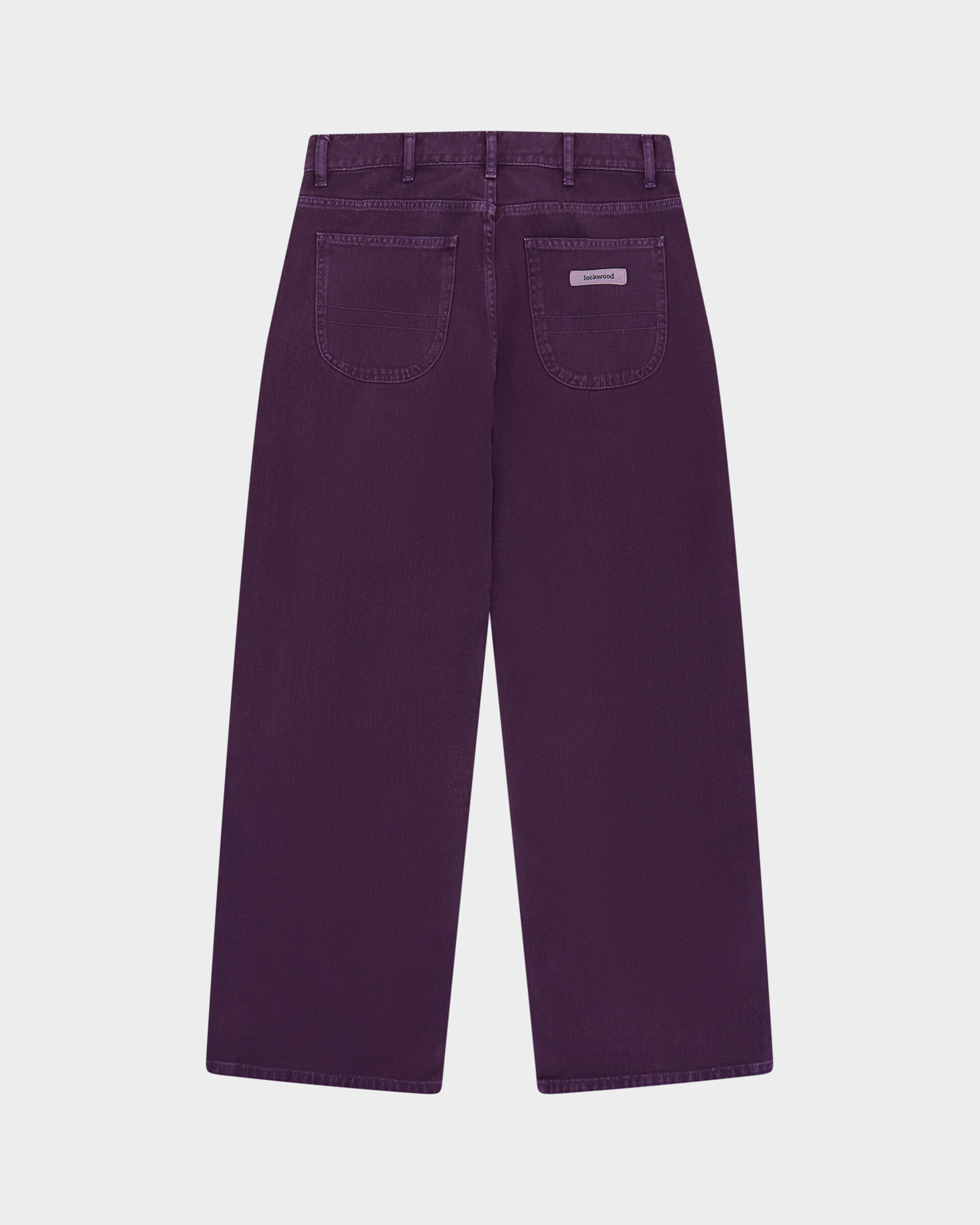 Lockwood Straight Baggy Jeans - Purple