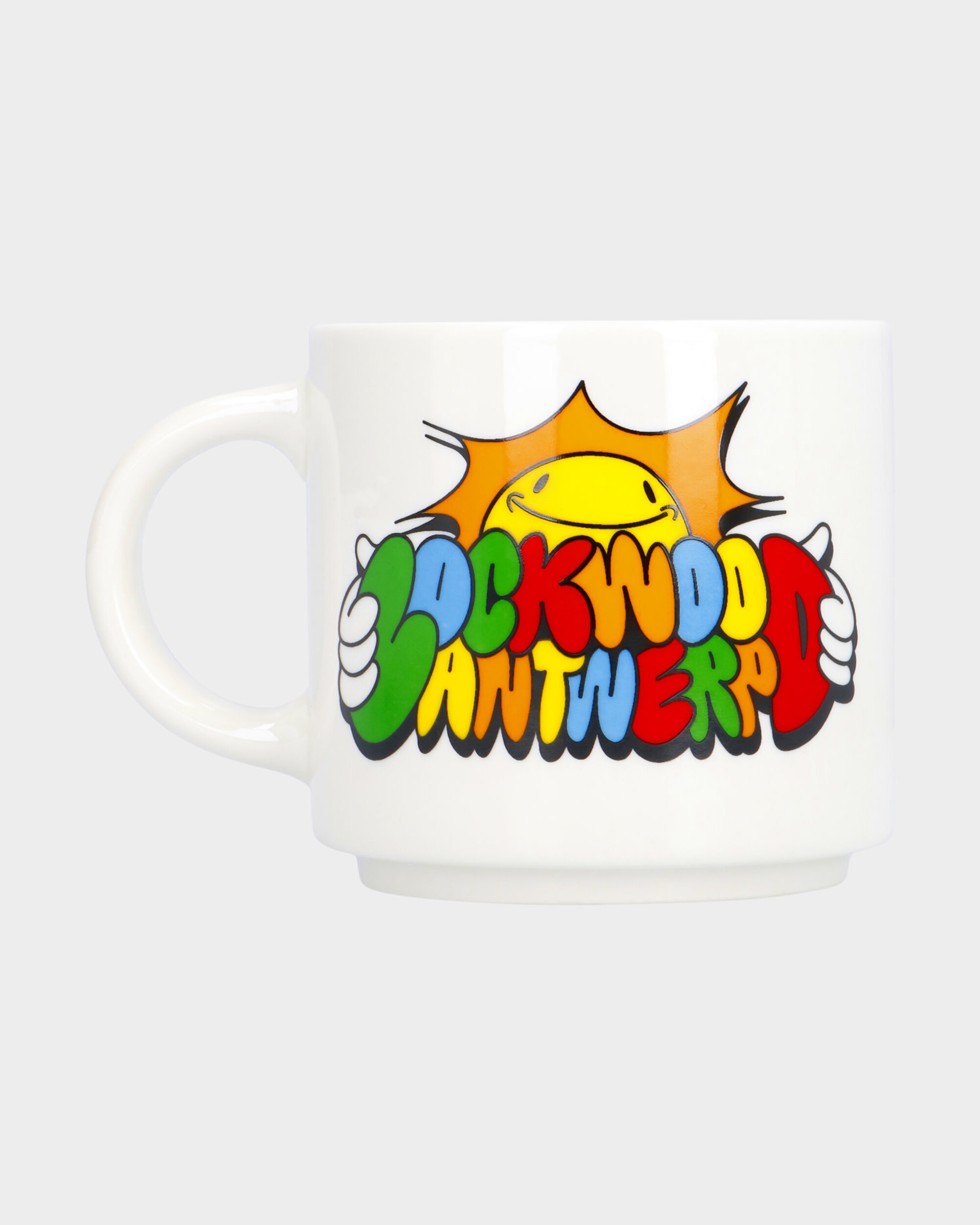 Tasse à café Lockwood Sunny Antwerp - Blanc / Arc-en-ciel
