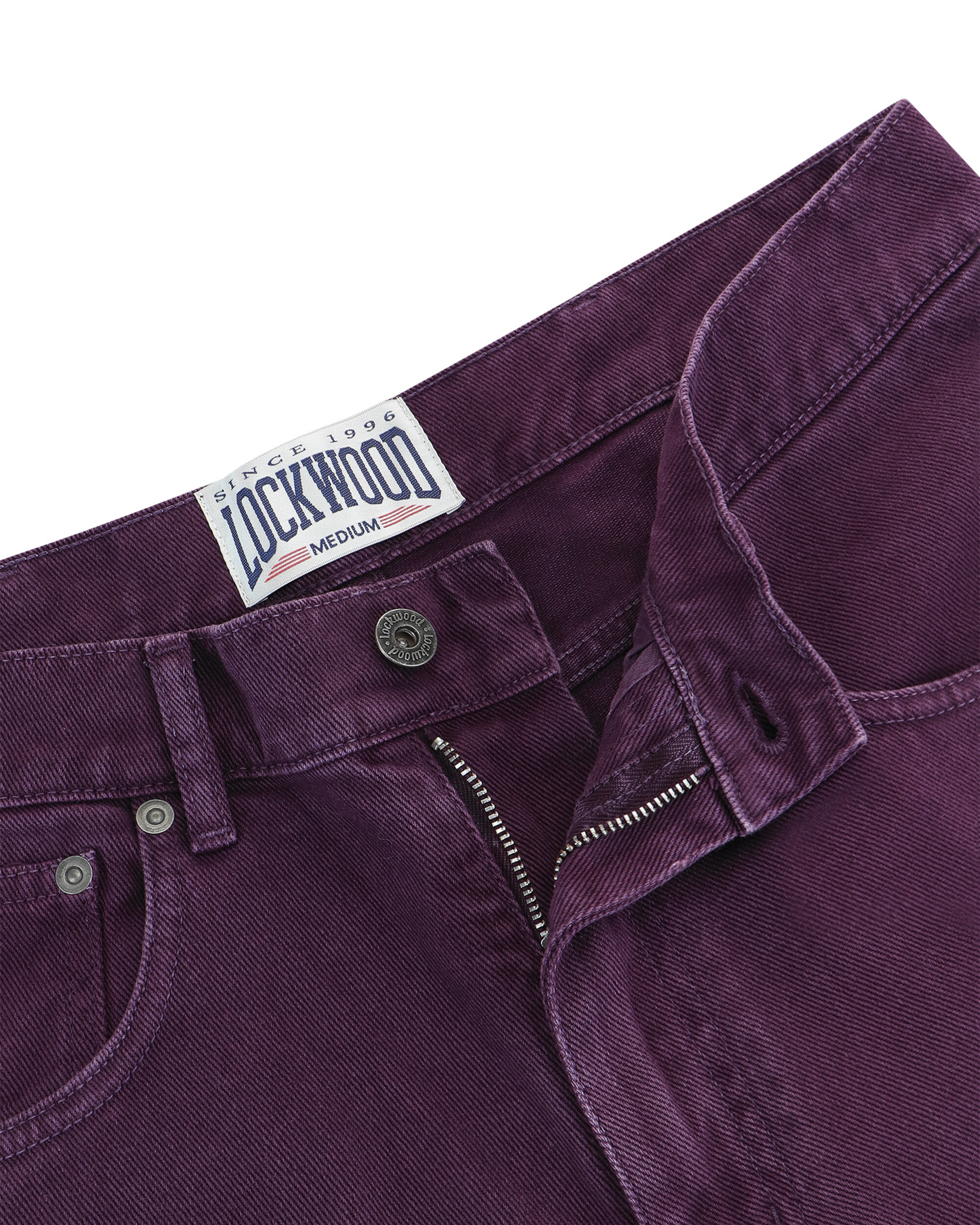 Lockwood Straight Baggy Jeans - Purple