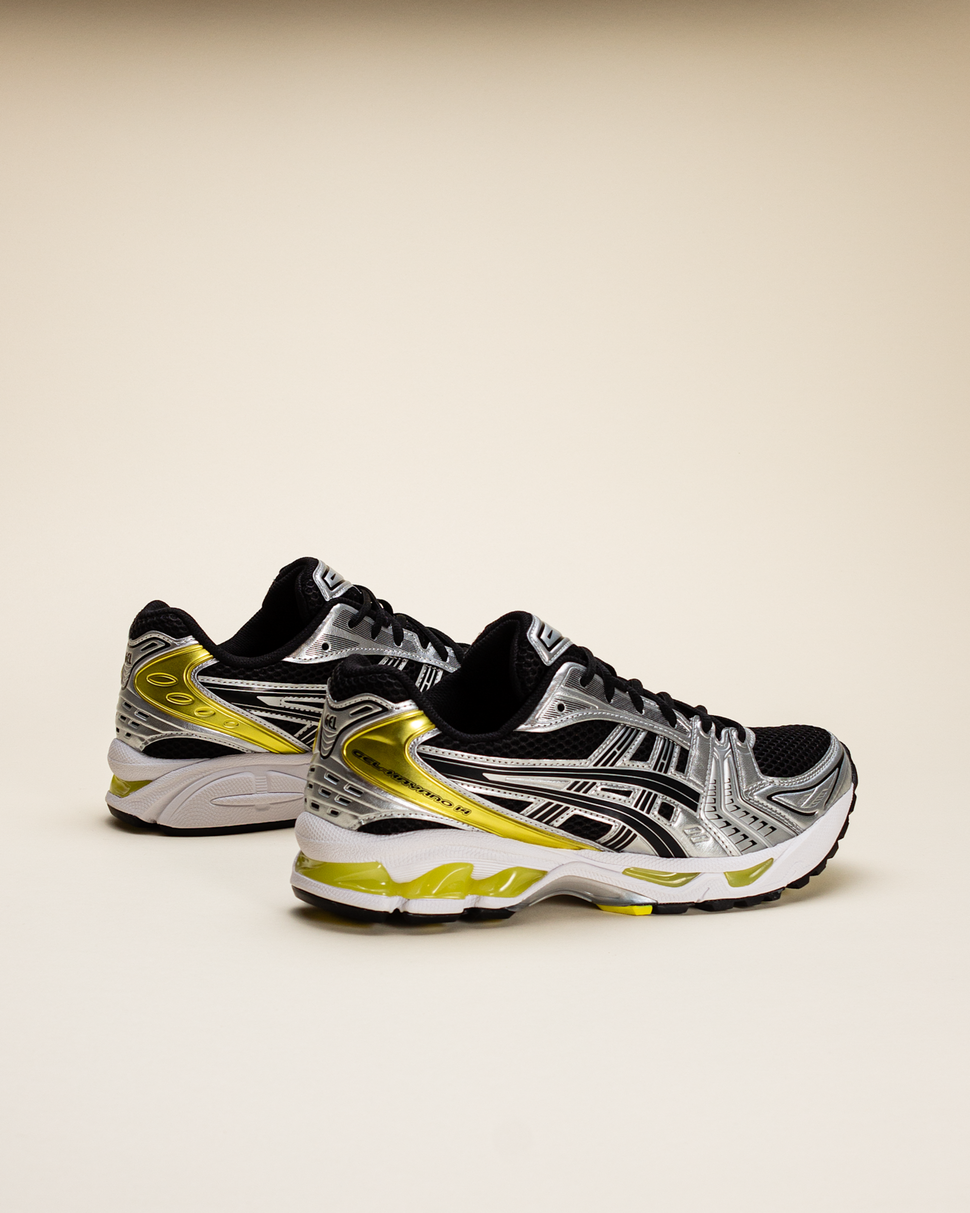 Asics Gel-Kayano 14 - Black/Lemon Spark