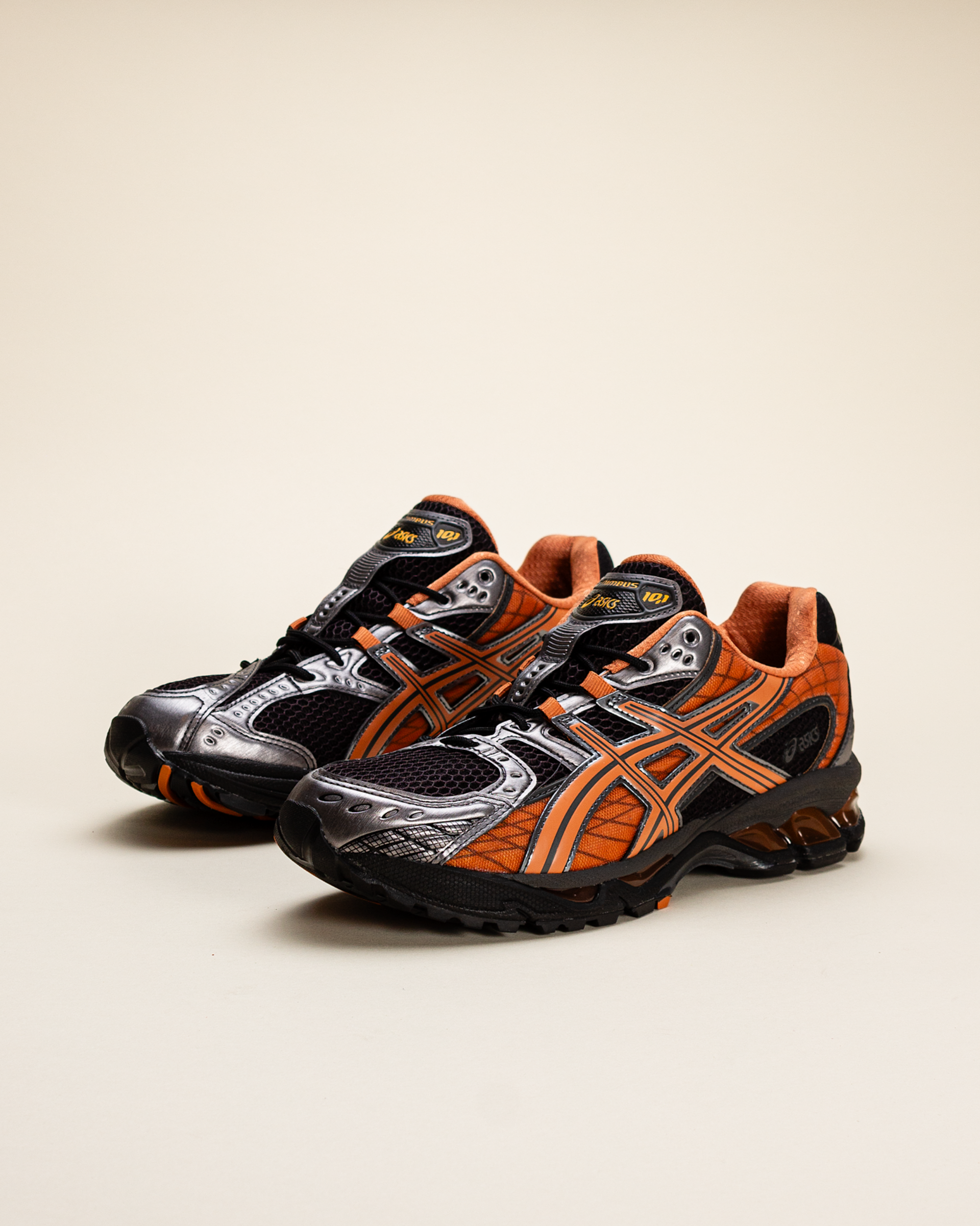 Asics Gel-Nimbus 10.1 - Black/Rust Orange