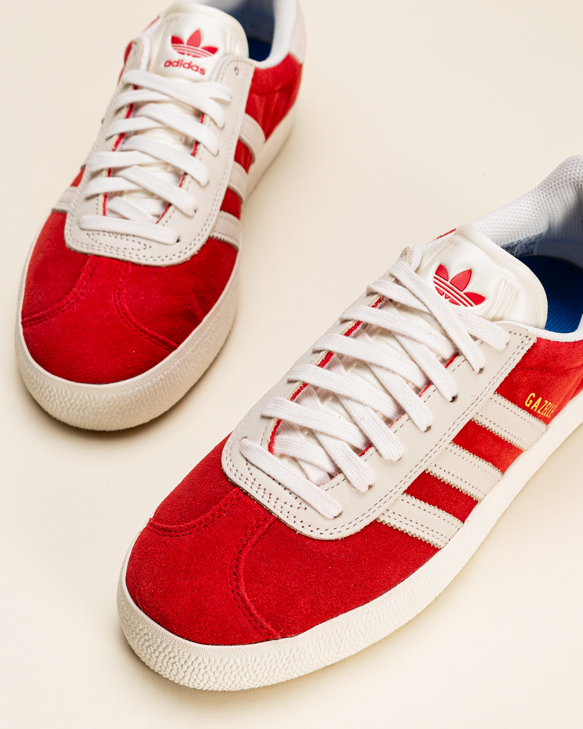 Adidas Gazelle ADV Better Scarlet/Chalk White/Gold Mettalic