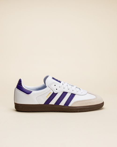 Adidas Adidas Skateboarding Samba Adv White/Purple/Gold