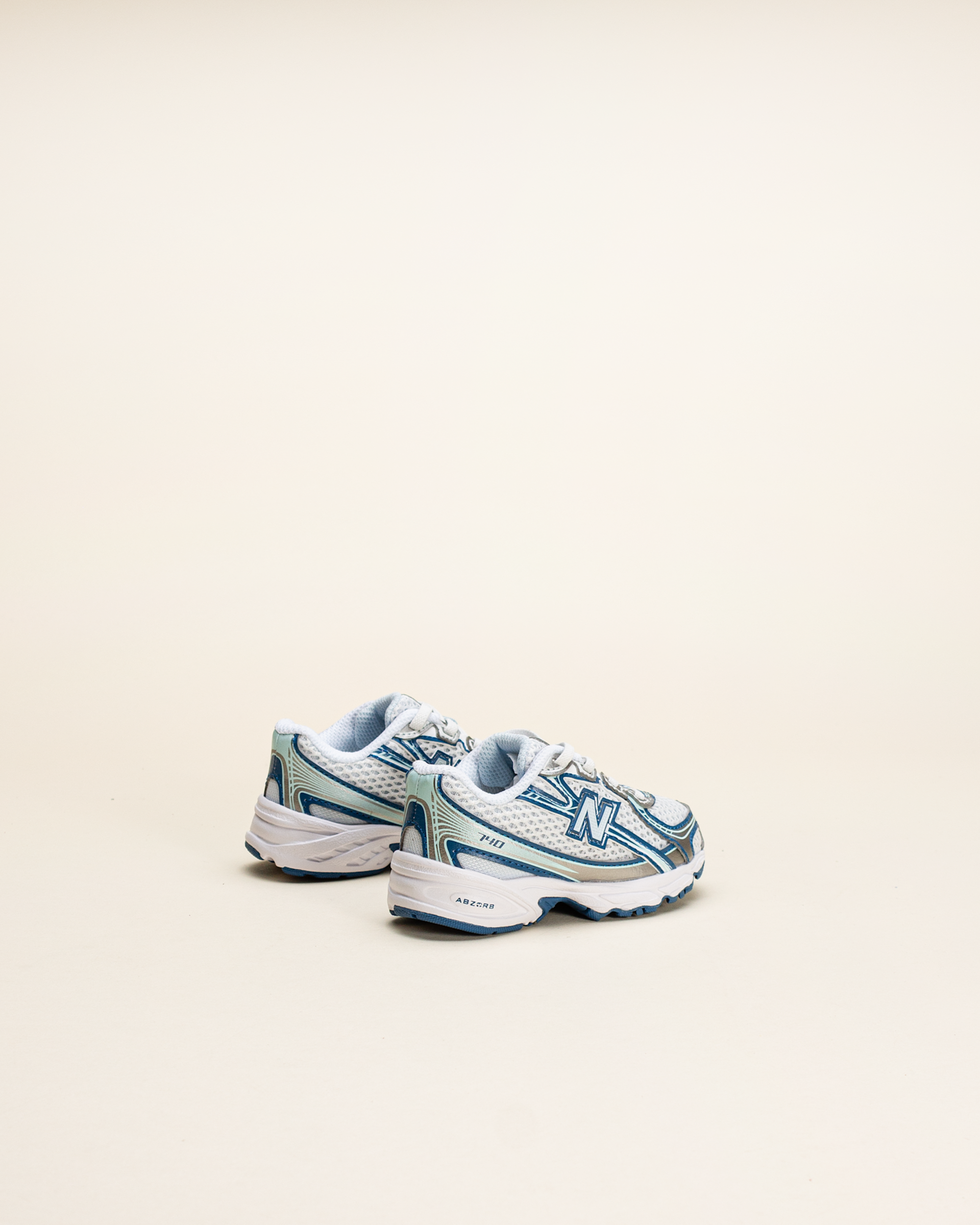 740 Bungee Lace - Ice Blue / Sea Stone