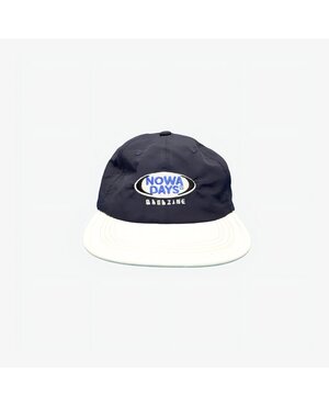 Nowadays Magazine Oval Logo Cap - Navy/White