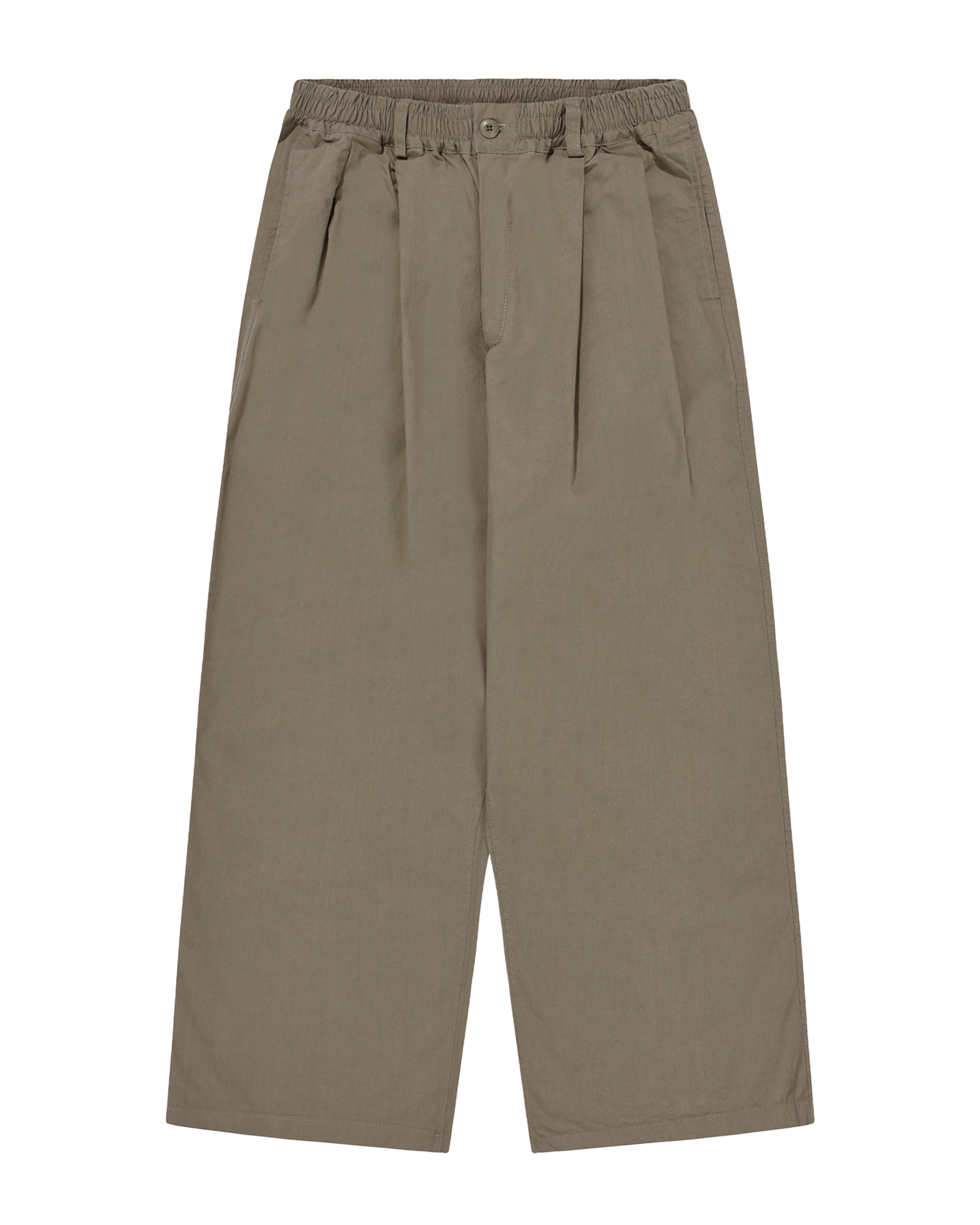 Kappy Two Tuck Wide Pants Beige