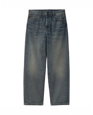 Carhartt WIP Landon Pant - Blue Worn