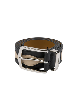 Dime Premium Leather Belt Black