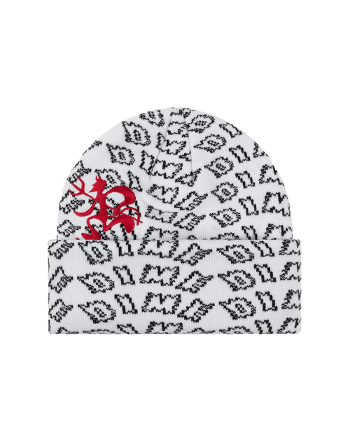 Dime Dime Chopper Fold Beanie White