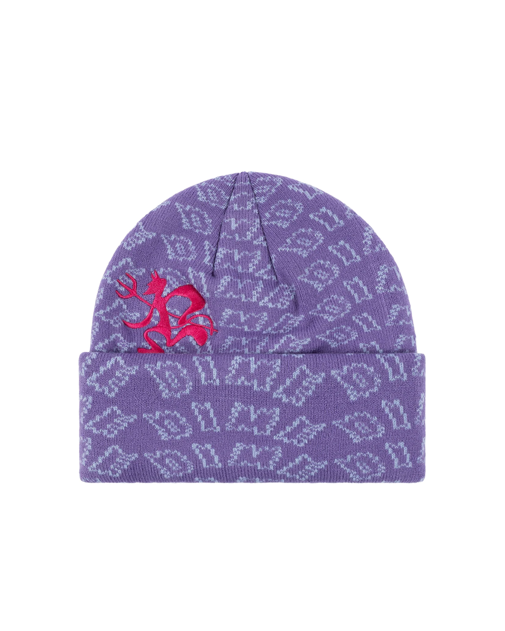 Dime Chopper Fold Beanie Lavender