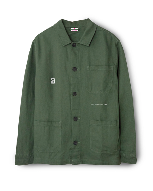 Poetic Collective Poetic Collective Worker Jacket Green