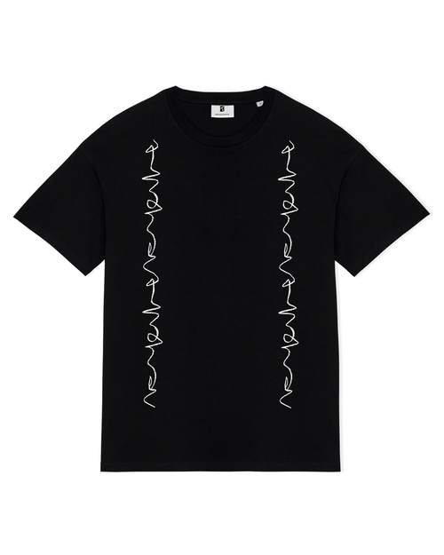 Poetic Collective Poetic Collective Crayon Chain T-Shirt Black