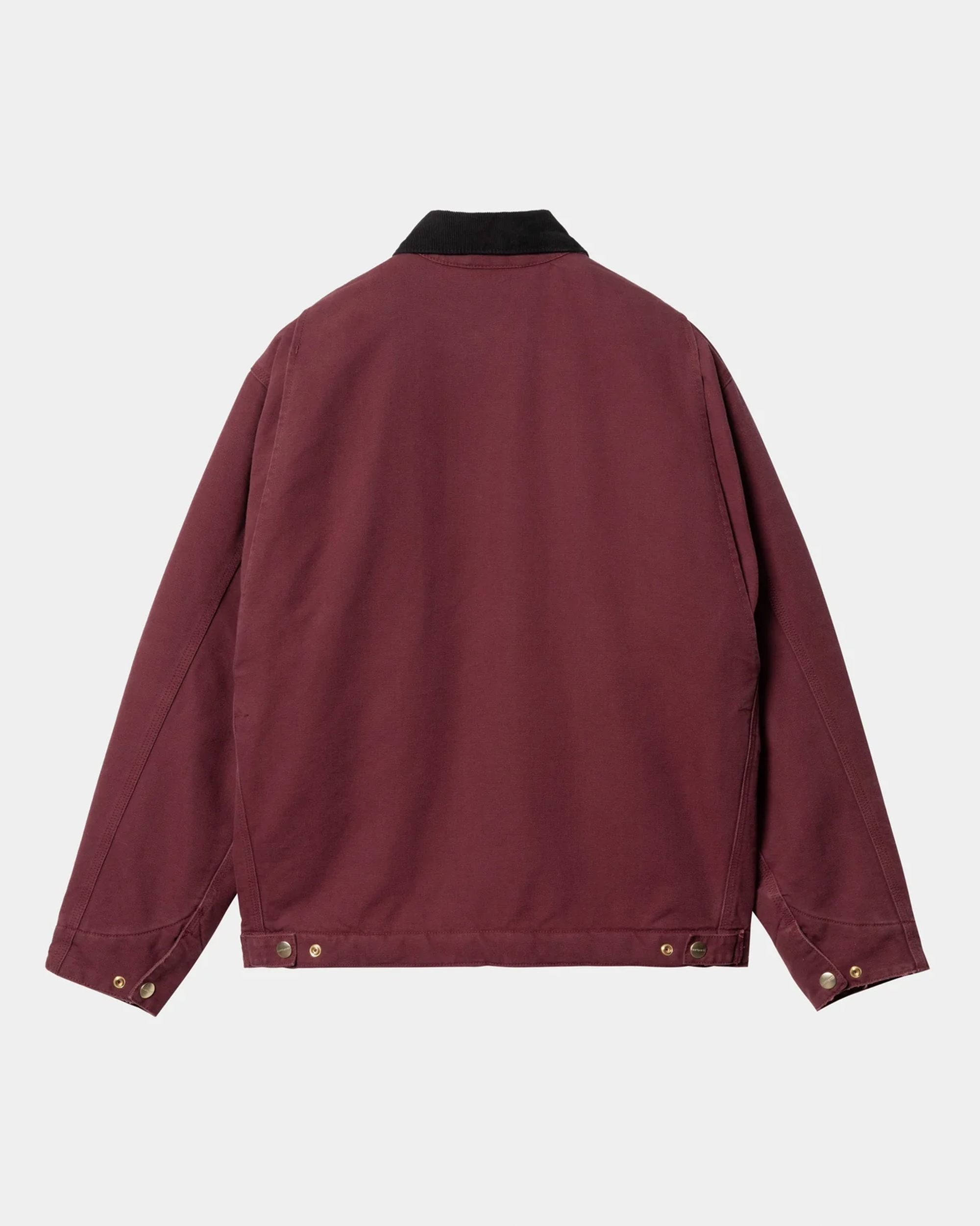 Carhartt WIP OG Detroit Jacket - Malbec / Black aged canvas