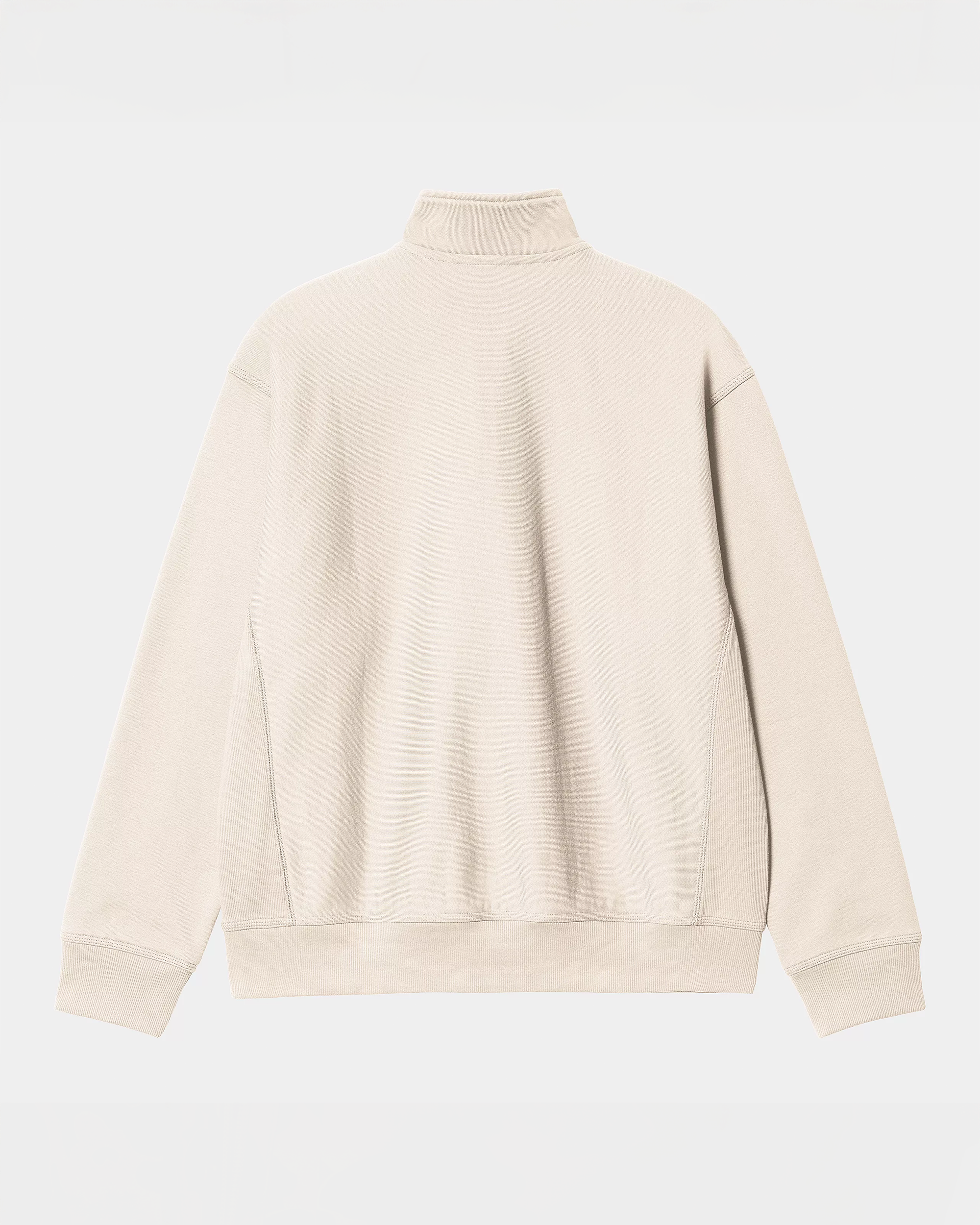 Carhartt WIP Half Zip American Script Sweat Moonbeam
