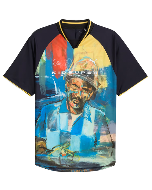 Puma Puma X Kidsuper Graphic Jersey New Navy