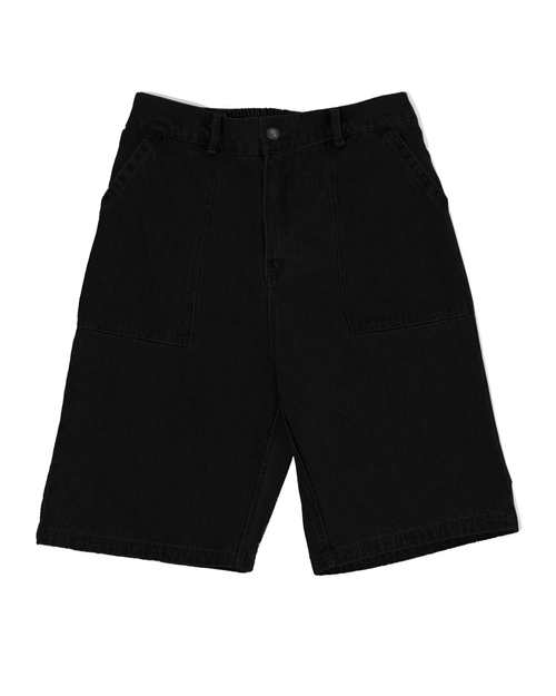 Poetic Collective Poetic Collective Painter Shorts Black Denim