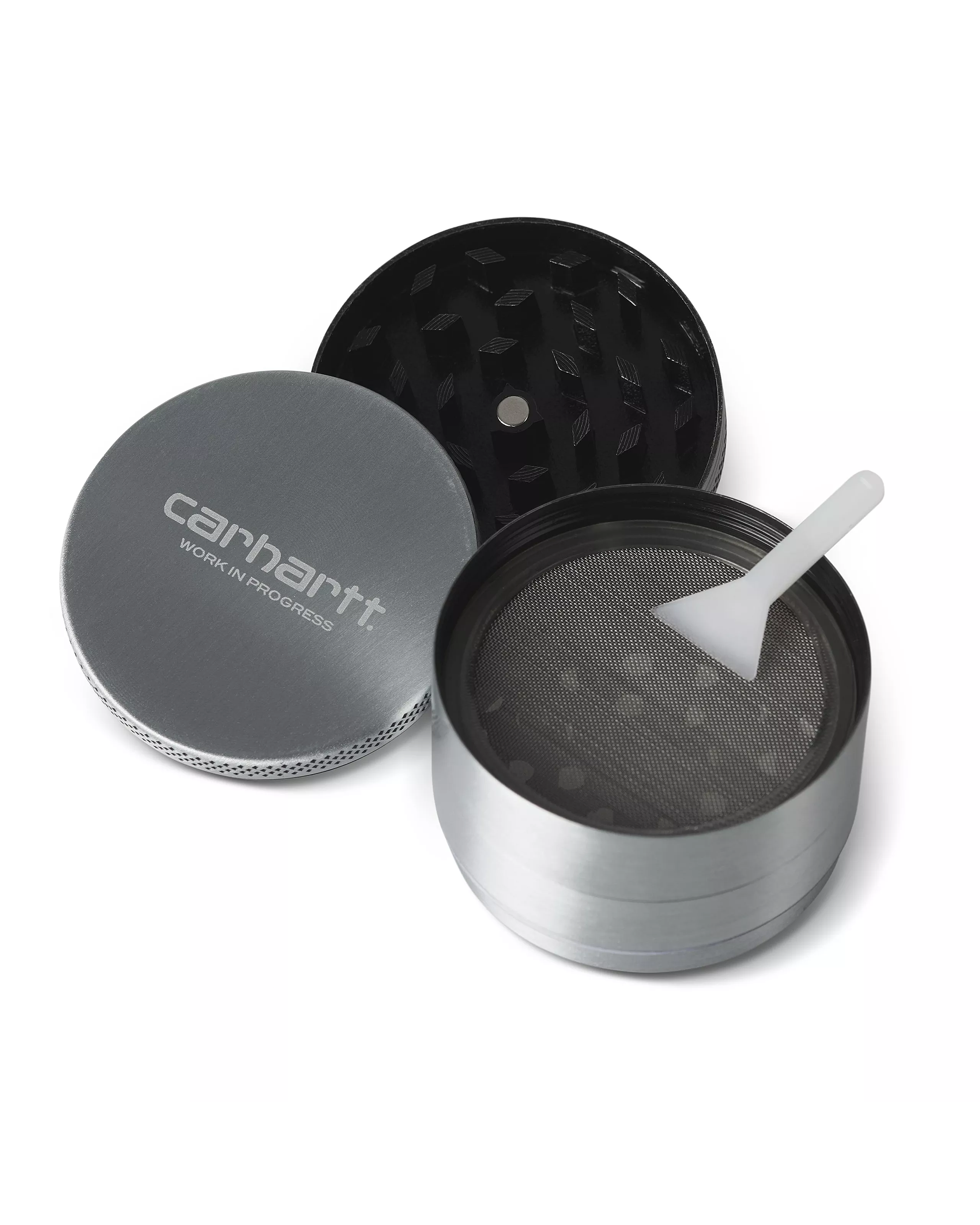 Carhartt WIP Jazzy Grinder Zinc Alloy Silver