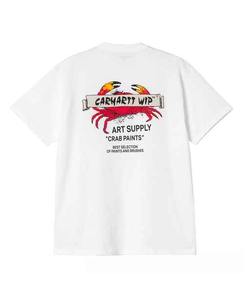 Carhartt WIP Carhartt WIP Crab Paint T-Shirt White