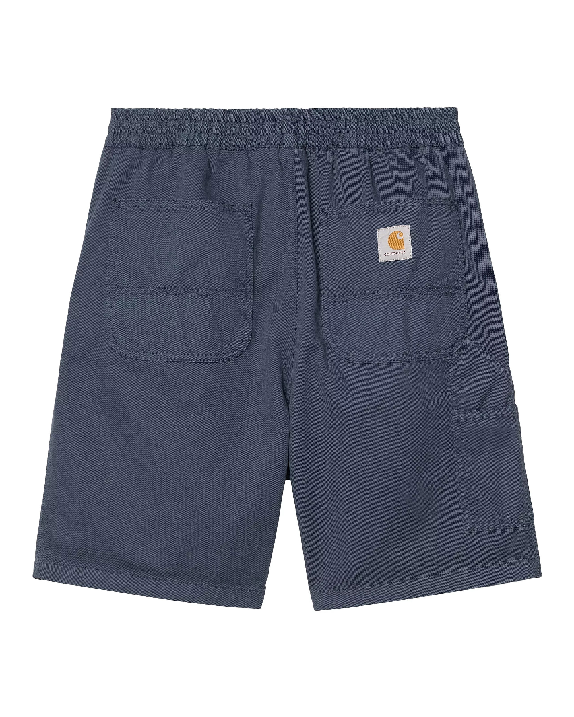 Carhartt WIP Flint Short 'Moraga' Twill - Dusky Blue, Garment Dyed