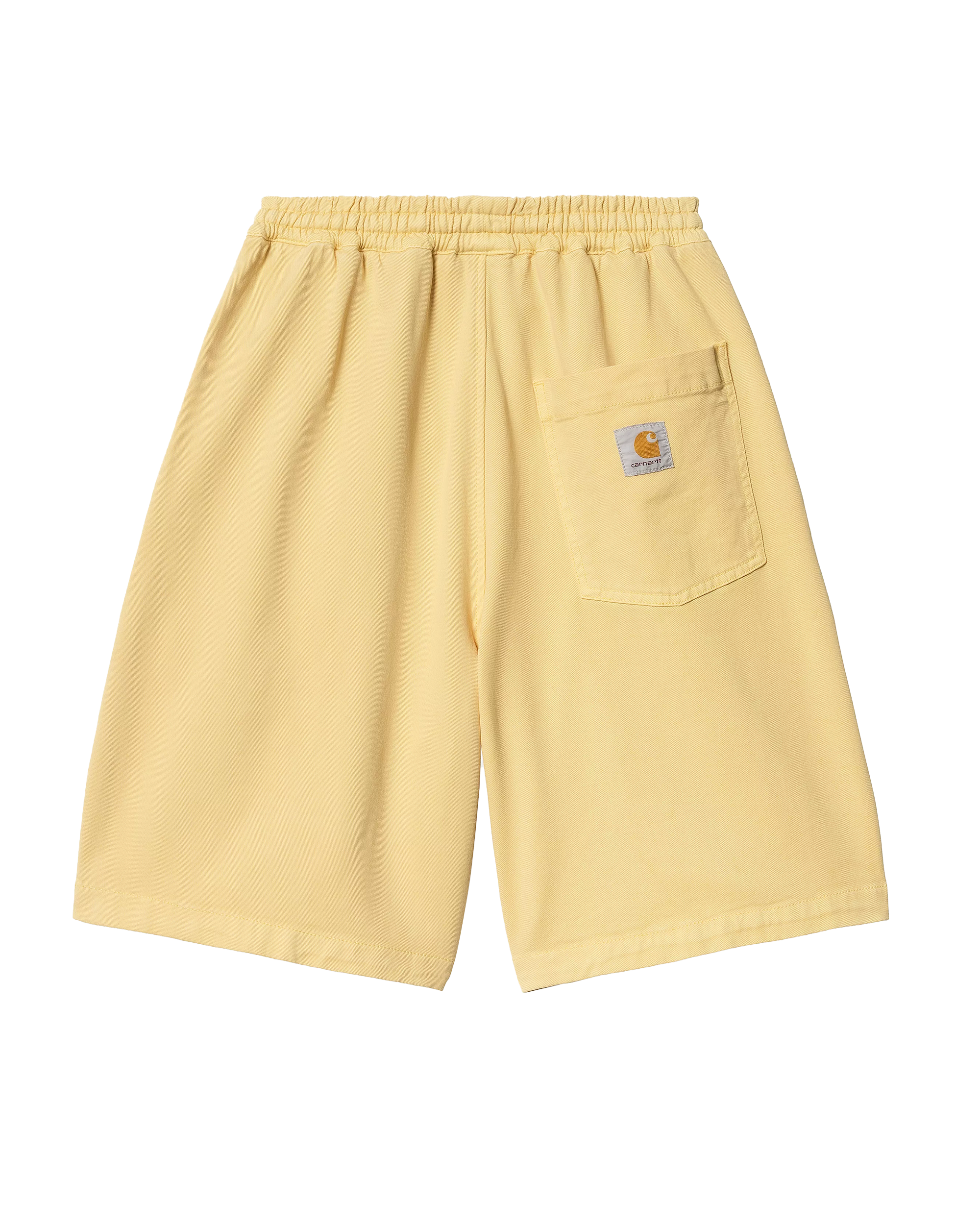Carhartt WIP Floyde Short 'Dewey' - Air Yellow, Garment Dyed
