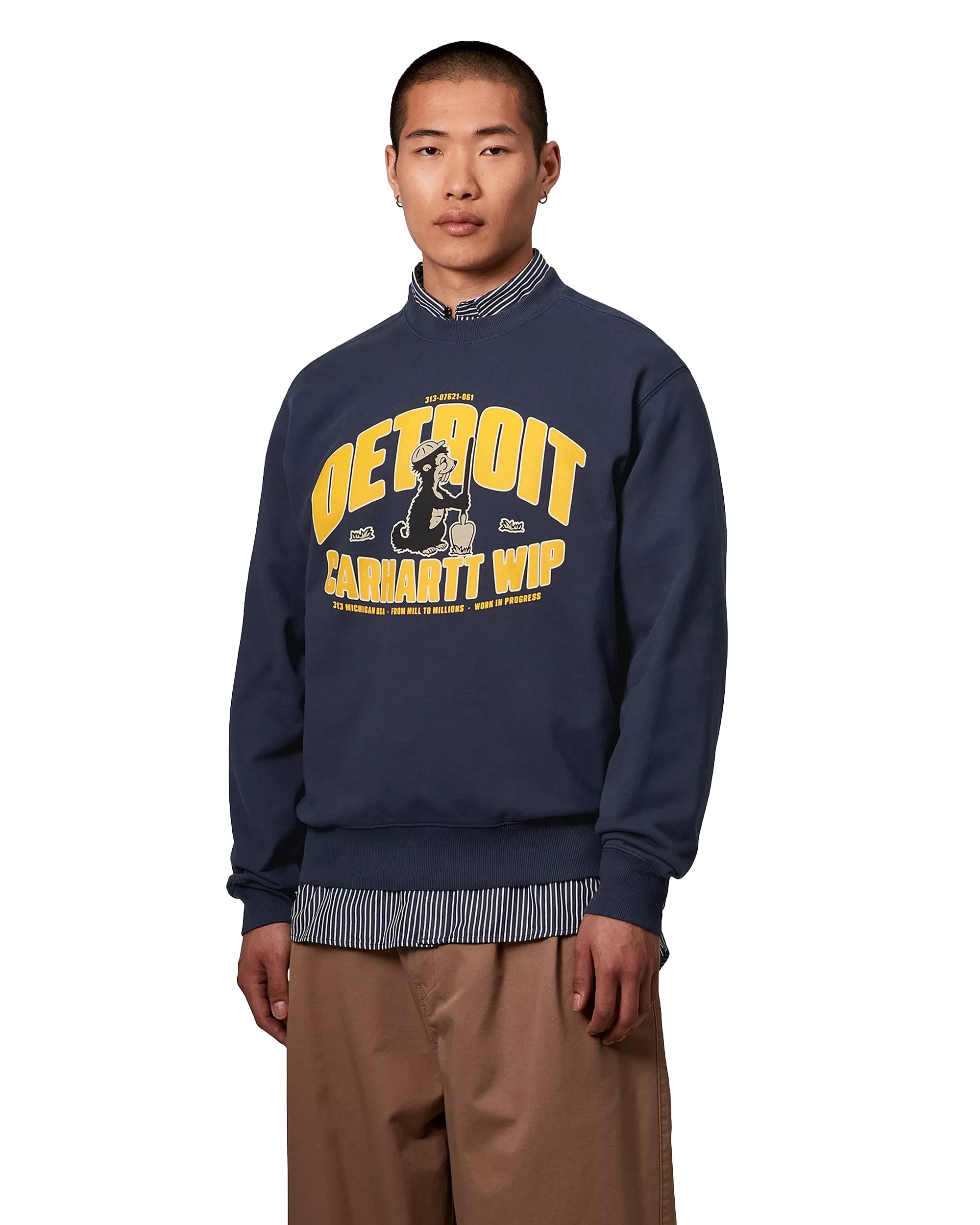 Carhartt WIP Underground Sweatshirt Cotton Sweat - Blue