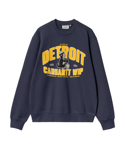 Carhartt WIP Carhartt WIP Underground Sweatshirt Cotton Sweat - Blue