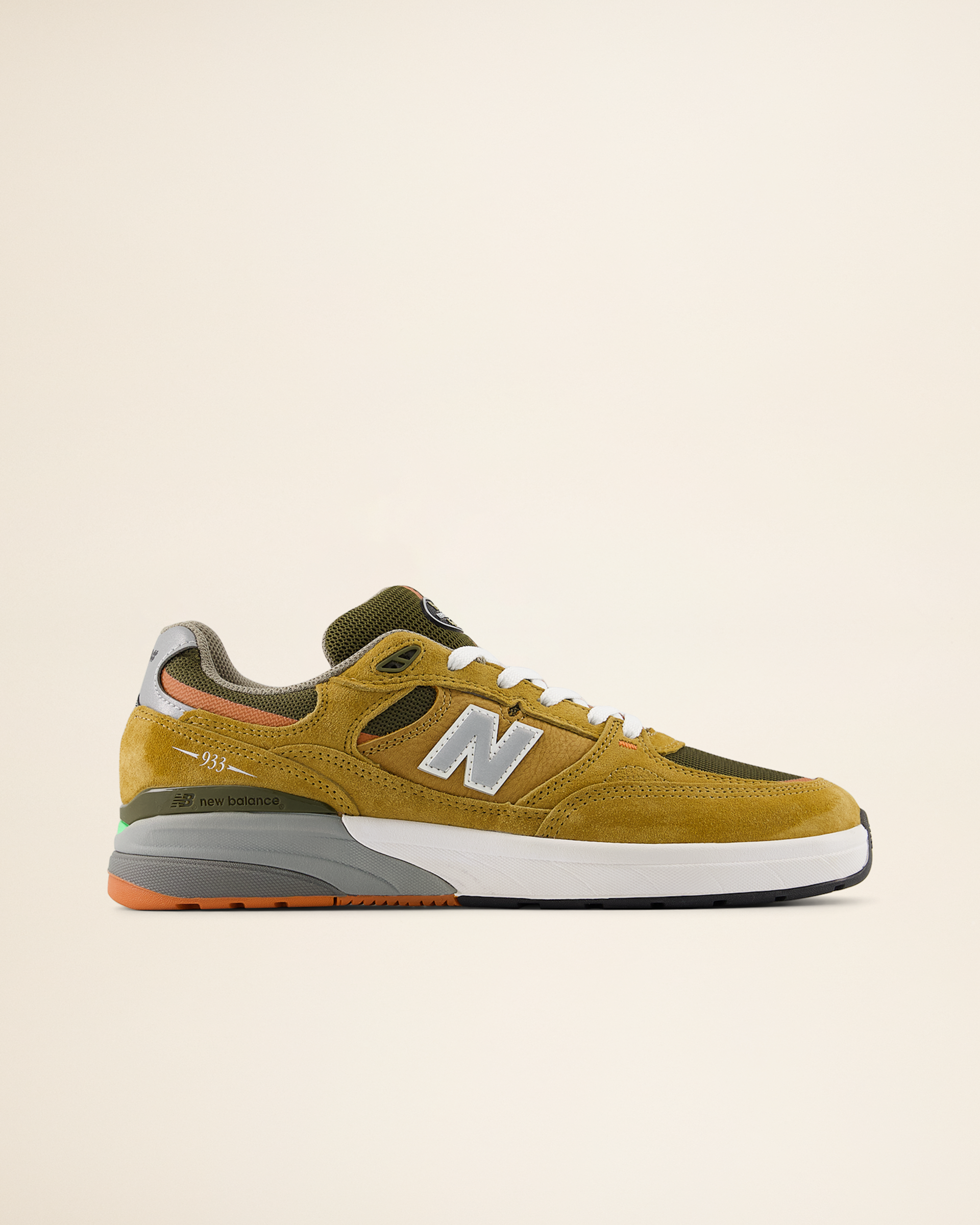 New Balance Numeric NM933MNO  Andrew Reynolds  Camel/Dark Brown