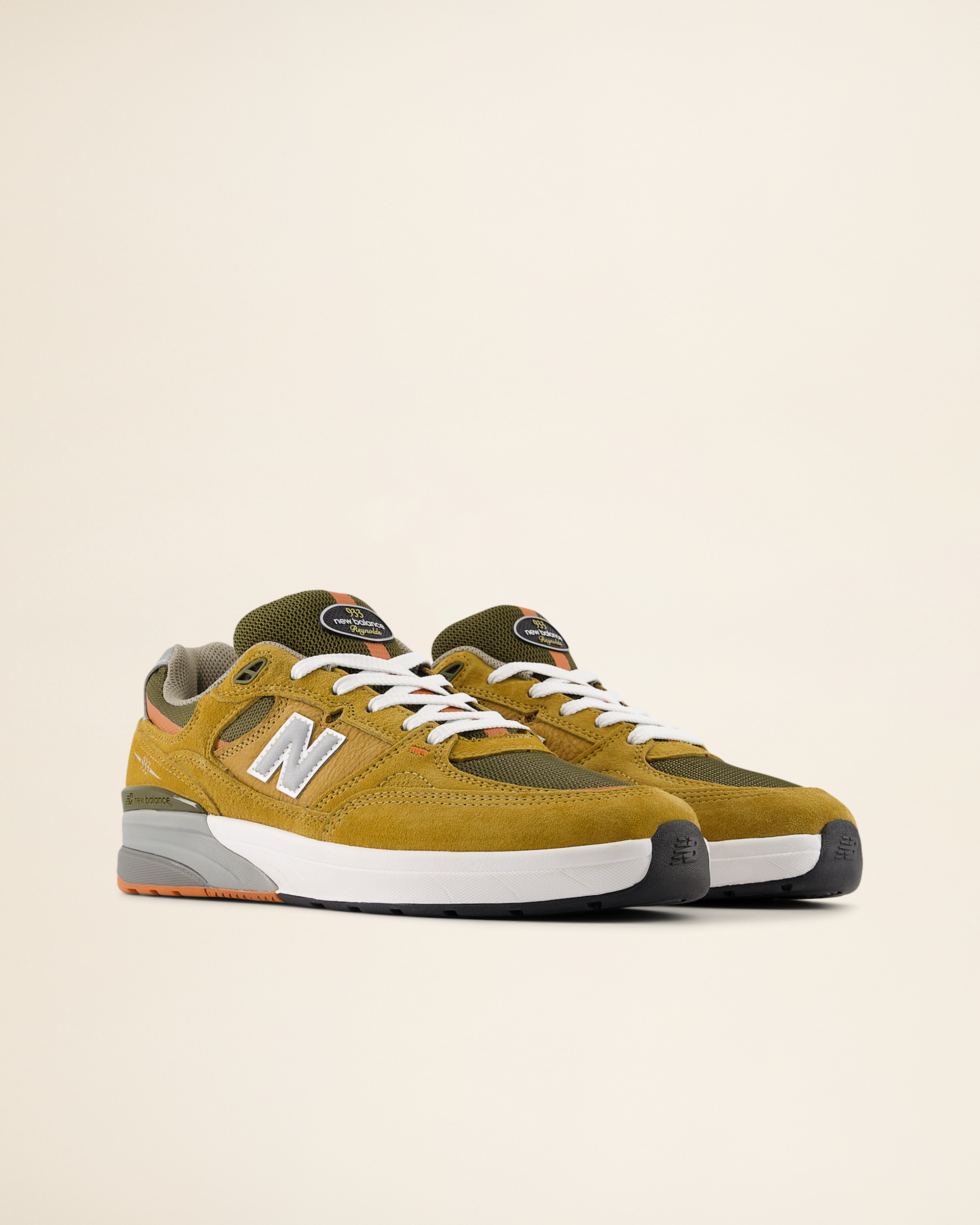 New Balance Numeric NM933MNO  Andrew Reynolds  Camel/Dark Brown