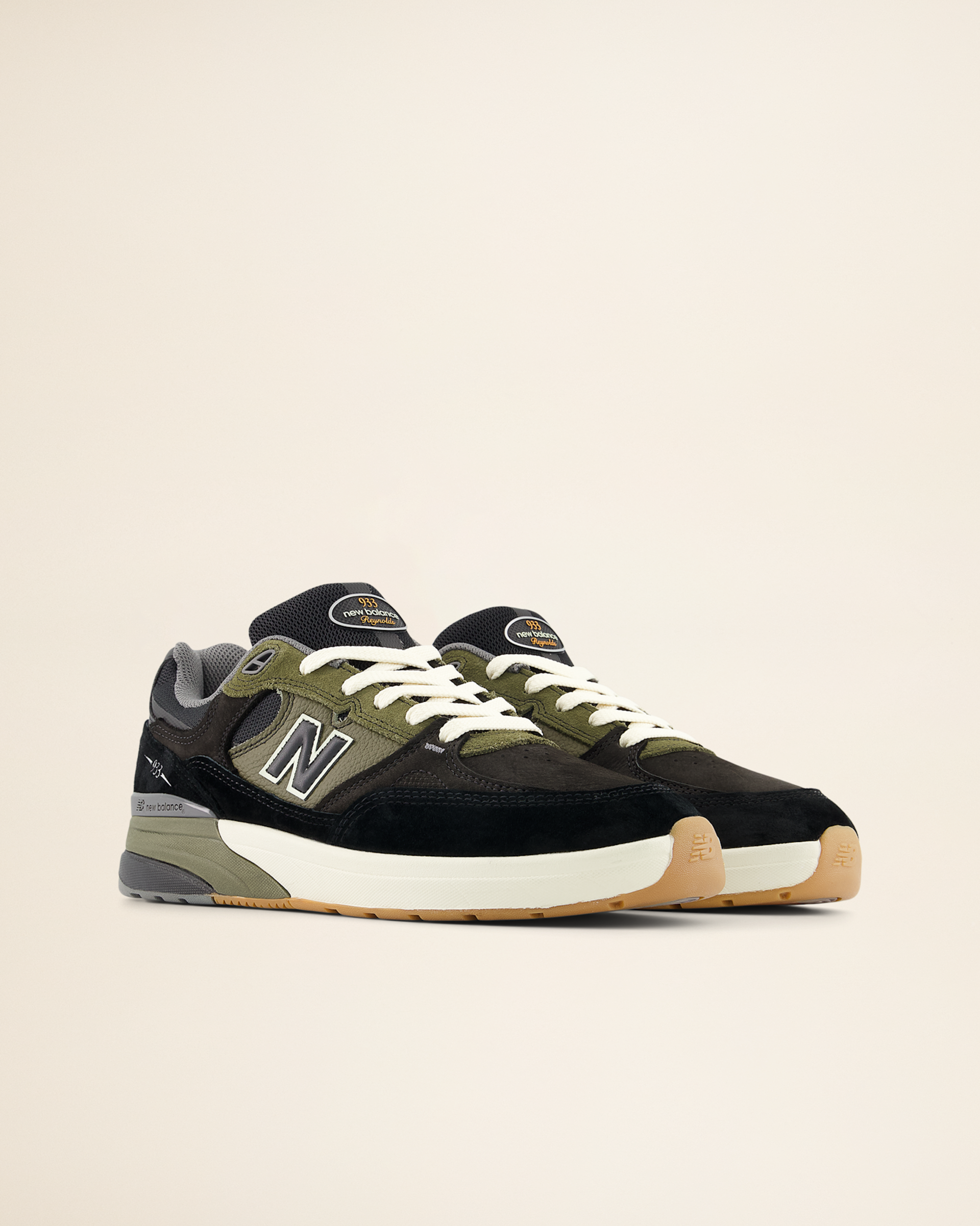 New Balance Numeric NM933BST Andrew Reynolds  Black/Dark Olive