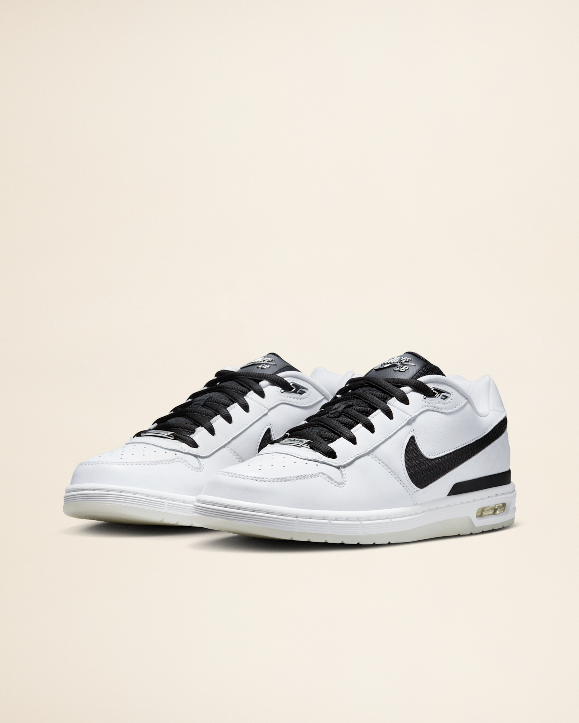Nike SB Zoom Air Paul Rodriguez Low - White/Black-White-Clear