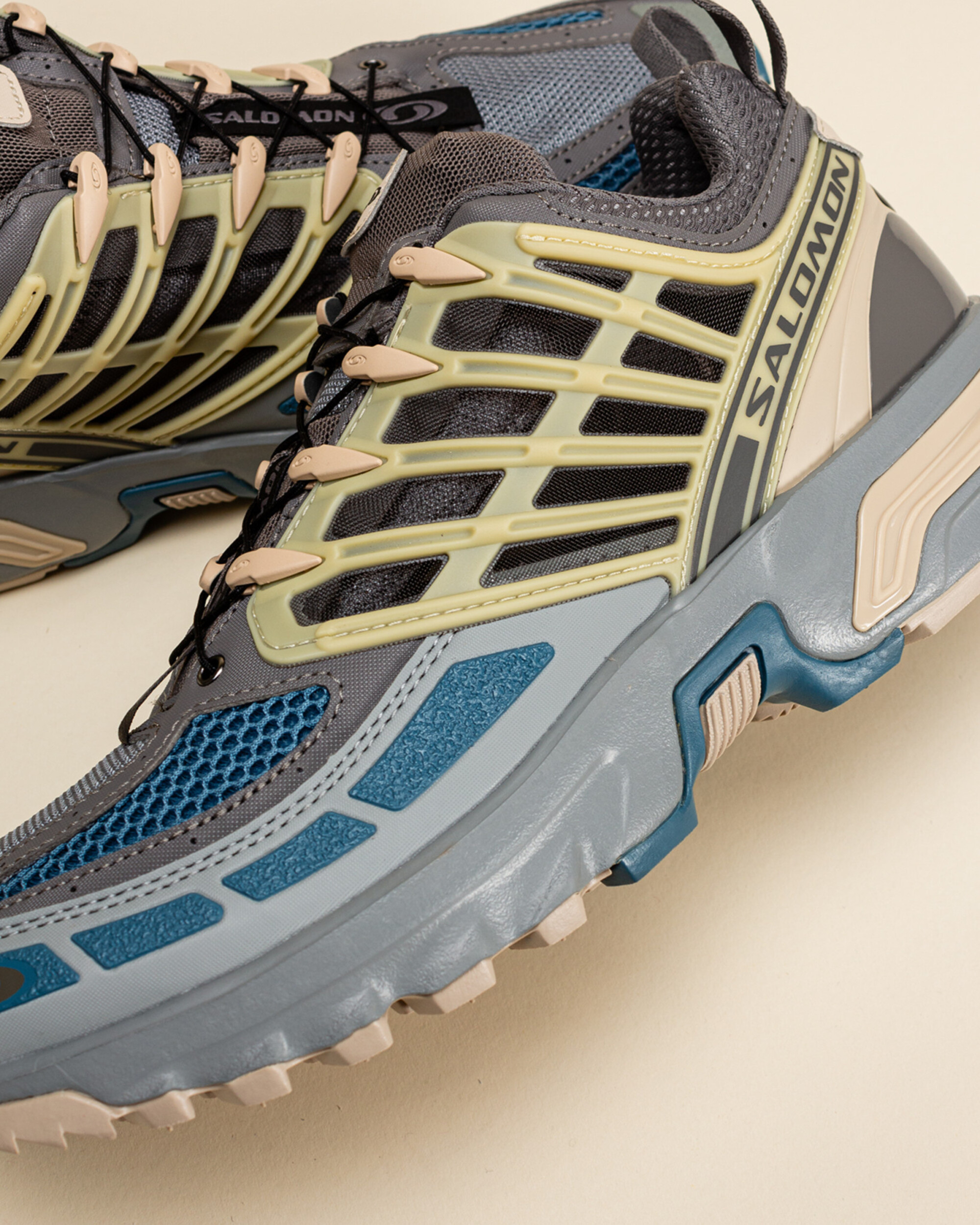 Salomon ACS PRO - Pewter/Monument/Aegean Blue