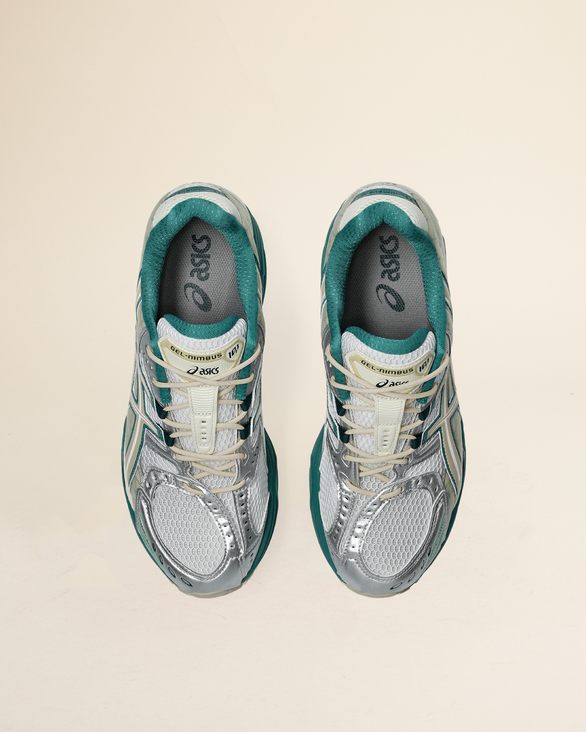 Asics Gel-Nimbus 10.1 - White/Rainy Lake