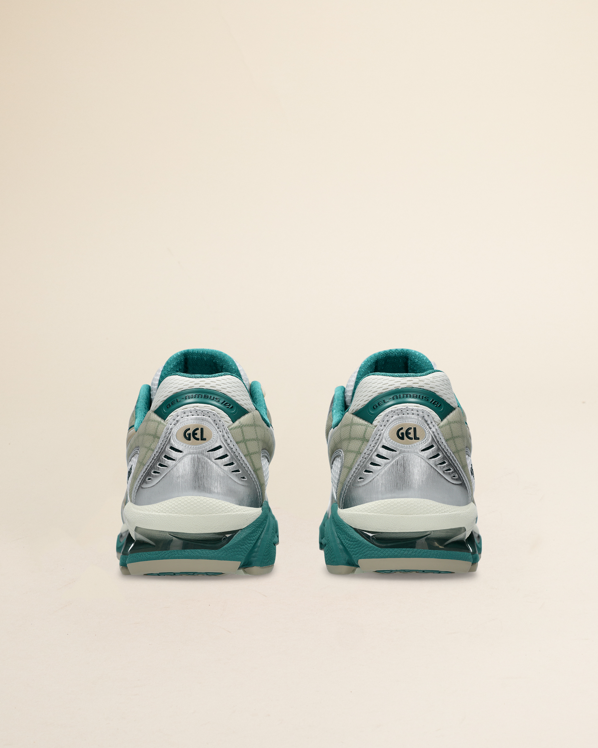 Asics Gel-Nimbus 10.1 - White/Rainy Lake