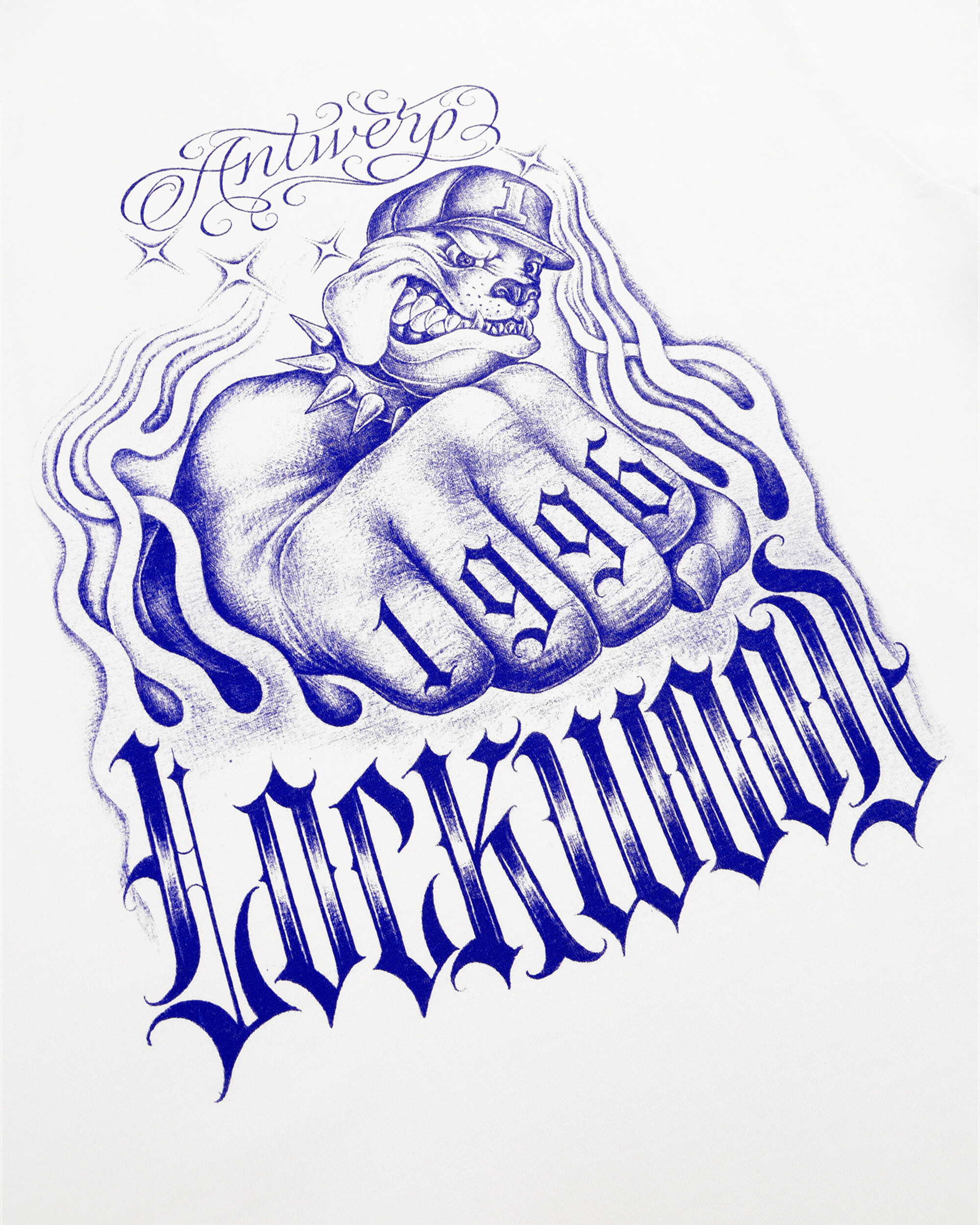 Lockwood Antwerp Dogs T-shirt White