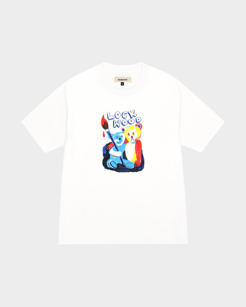 Lockwood Lockwood Teddy T-Shirt White