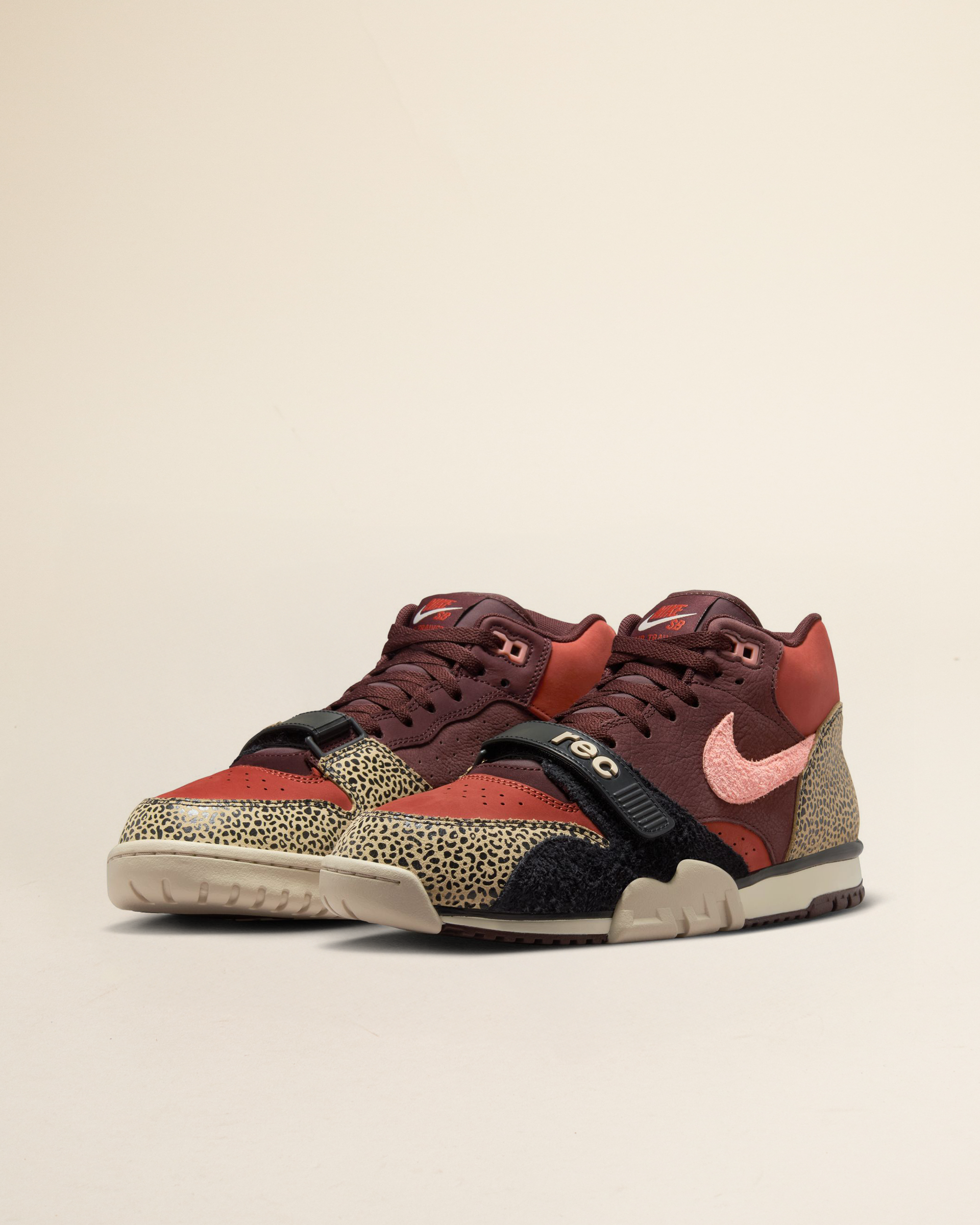 Nike Sb Air Trainer Limestone/Pink Quartz Earth Dusty Peach
