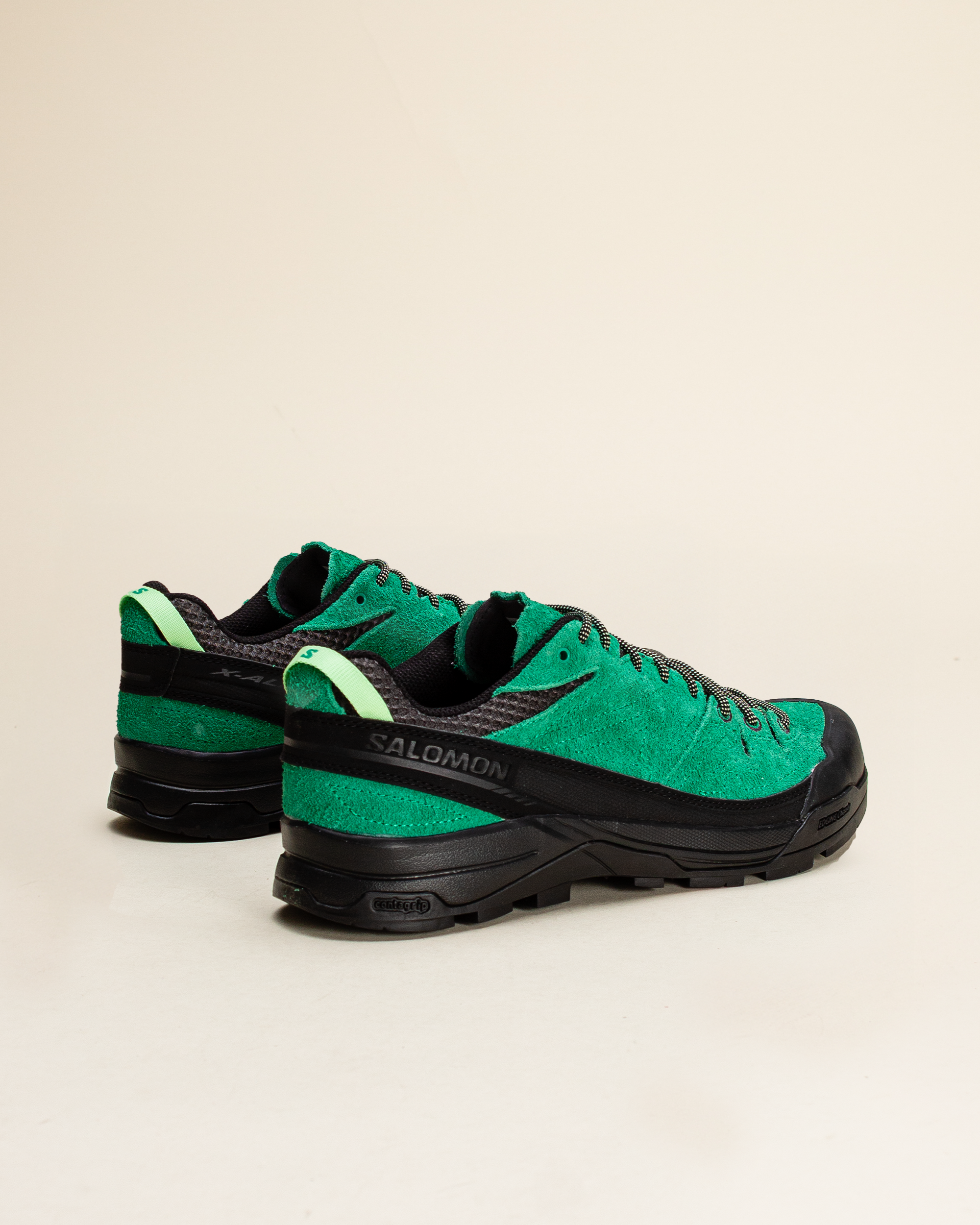 Salomon X-ALP SUEDE Black/Parakeet/Pating