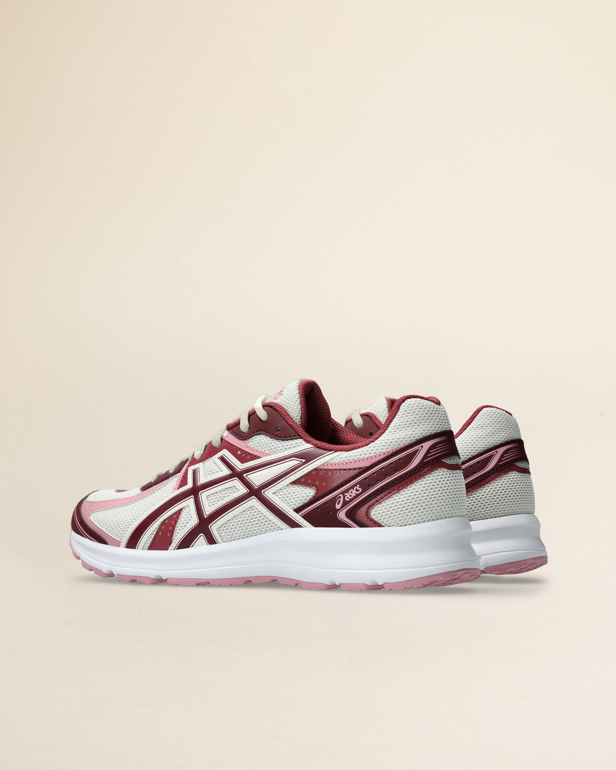 Asics Jog 100S Cream/Port Royal