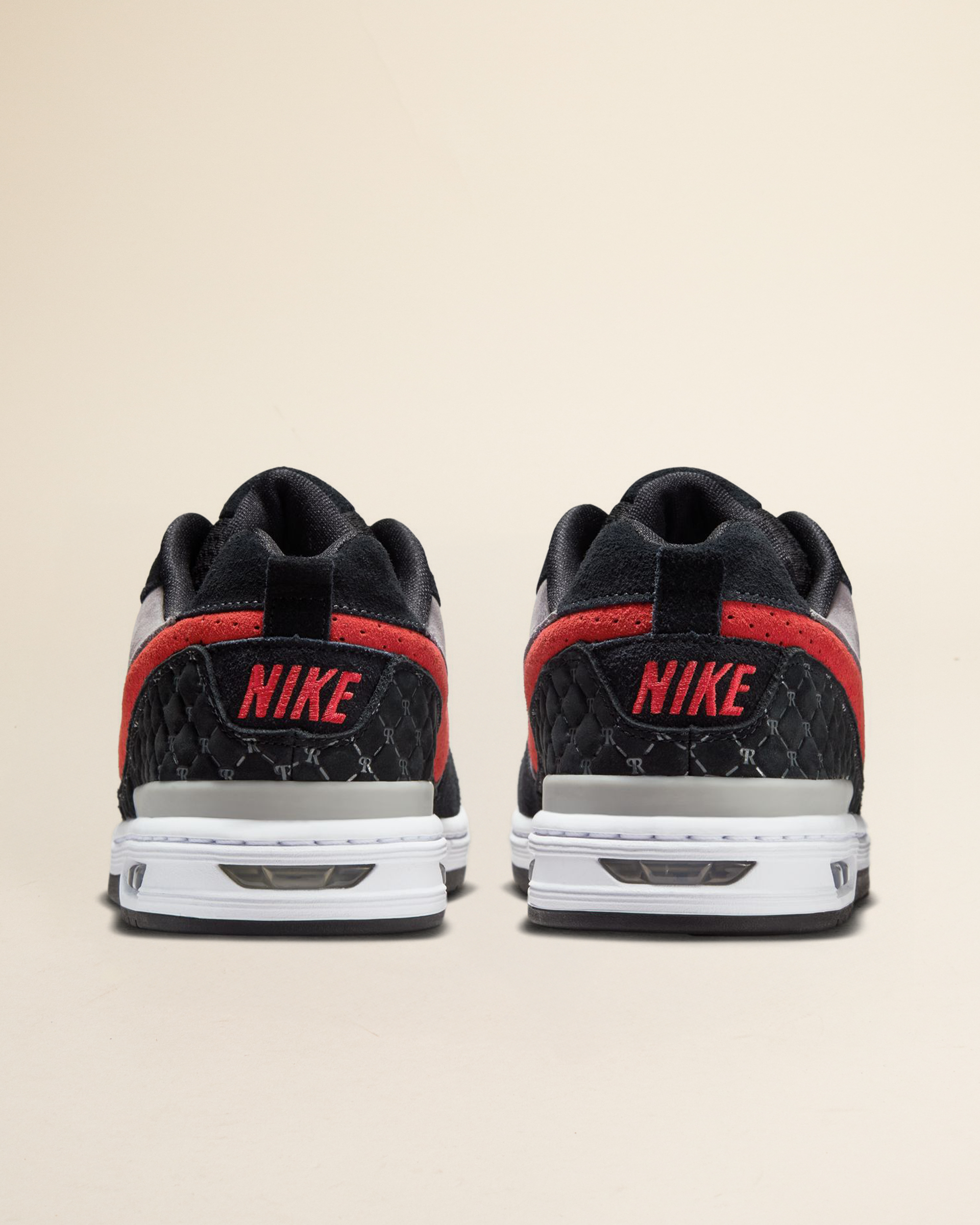 Nike SB Zoom Air Paul Rodriguez Low - Black/Varsity Red -  Flint Grey/Black